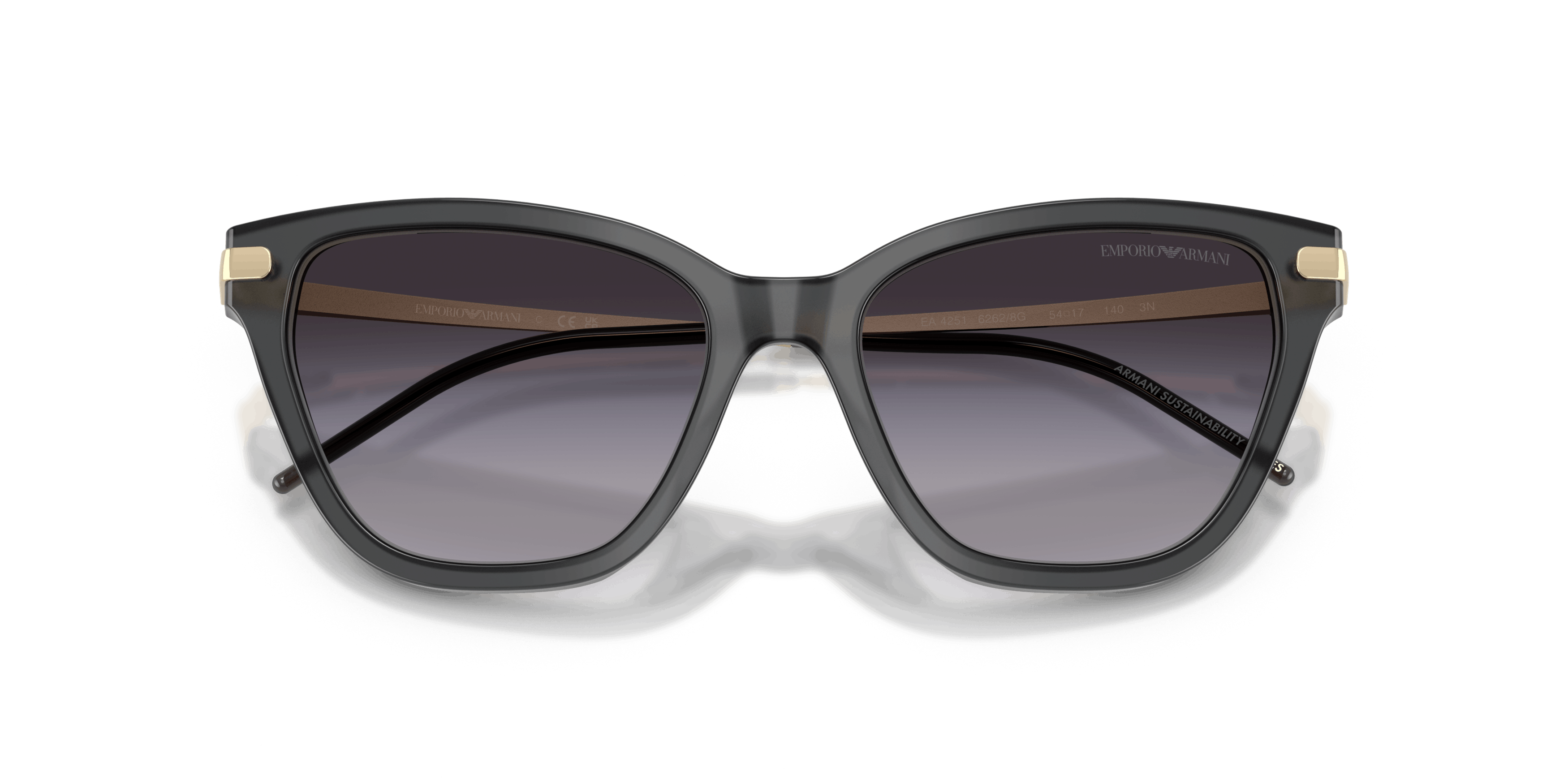 Folded, Emporio Armani 0EA4251 62628G Solglasögon