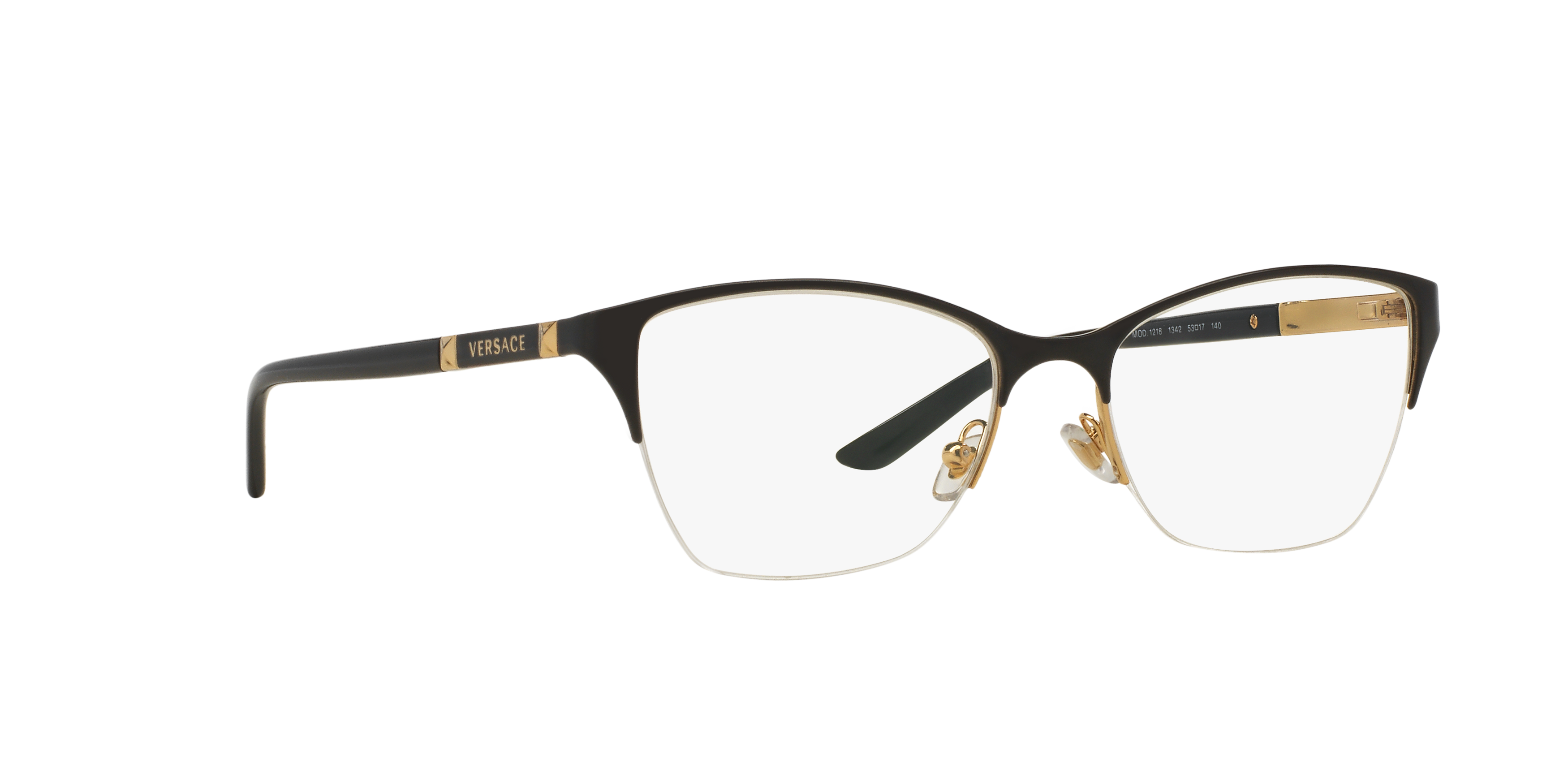 Angle_Right01 Versace VE 1218 Glasses Transparent / Black