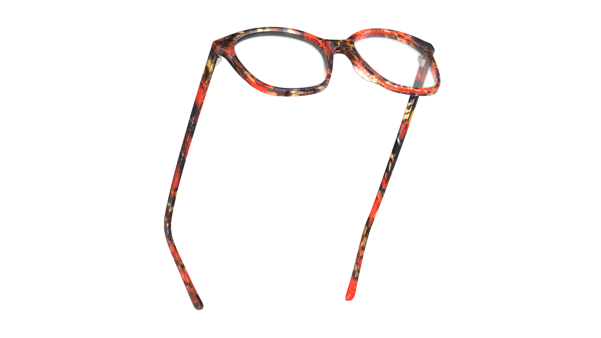 Bottom_Up LAFONT GLORIA 5162 Ecaille, Rouge