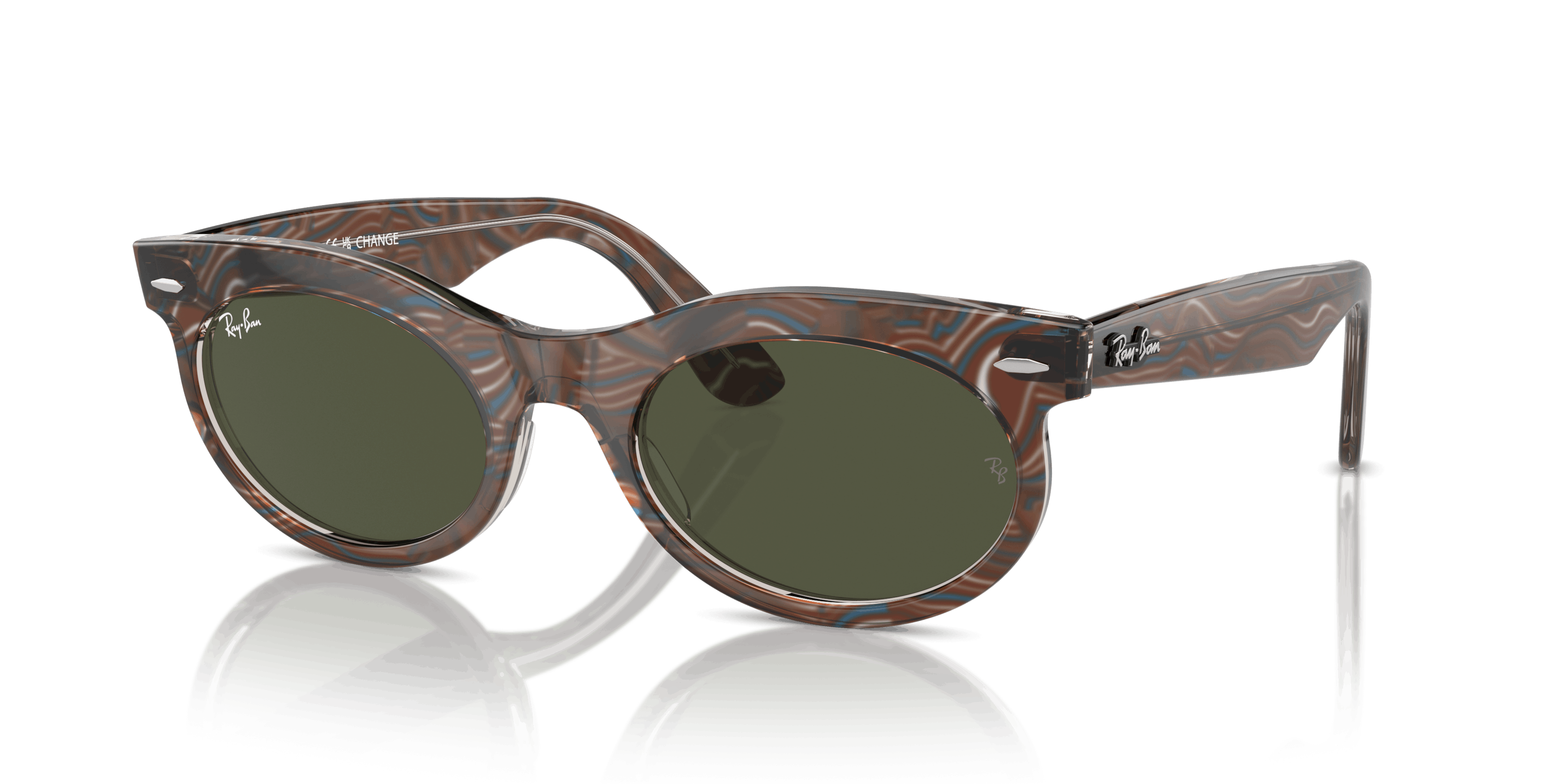 [products.image.detail05] Ray-Ban Wayfarer Oval Change RB2242 138331 Solglasögon