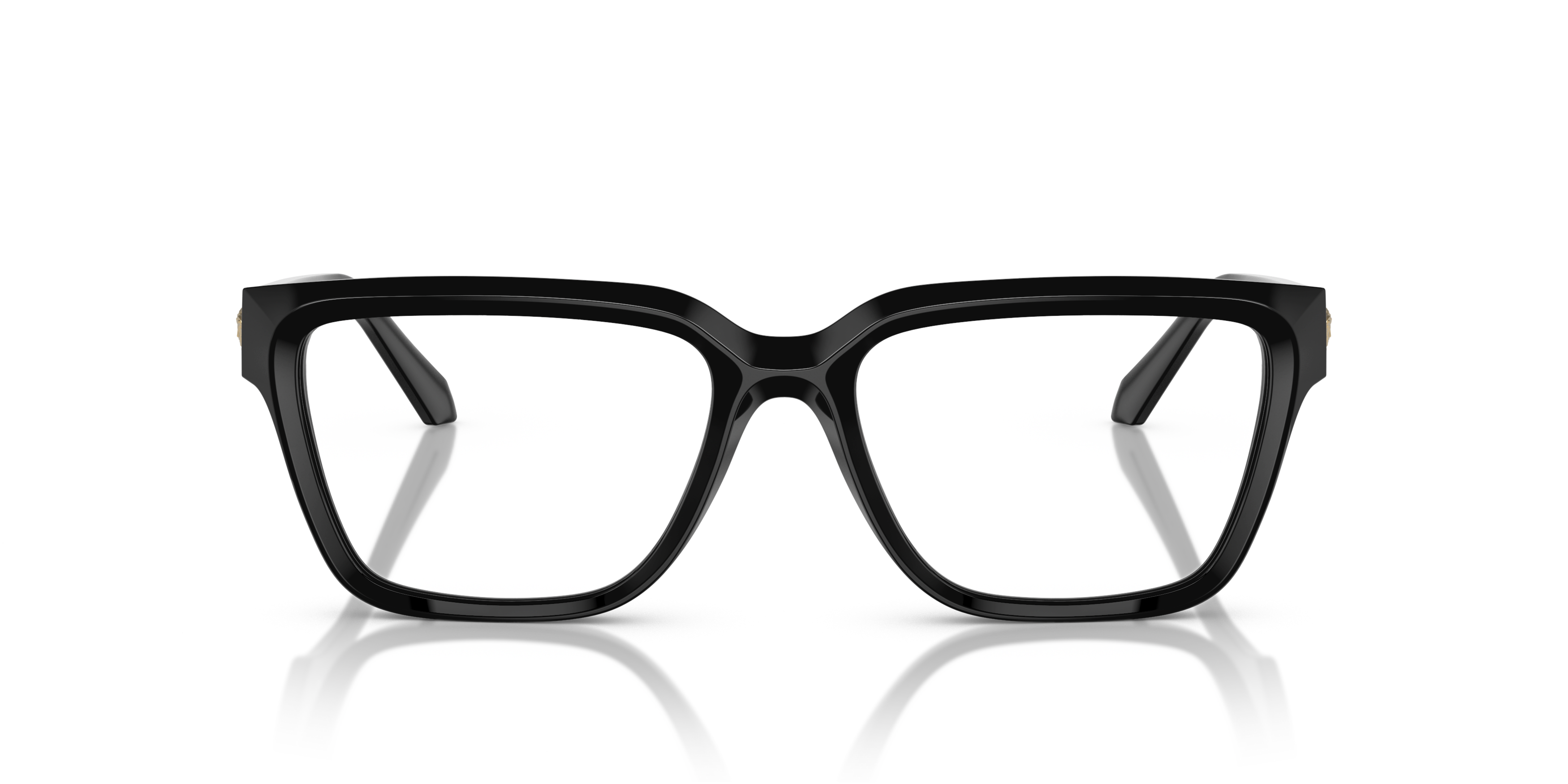 Front Versace VE 3357 Glasses Transparent / Black