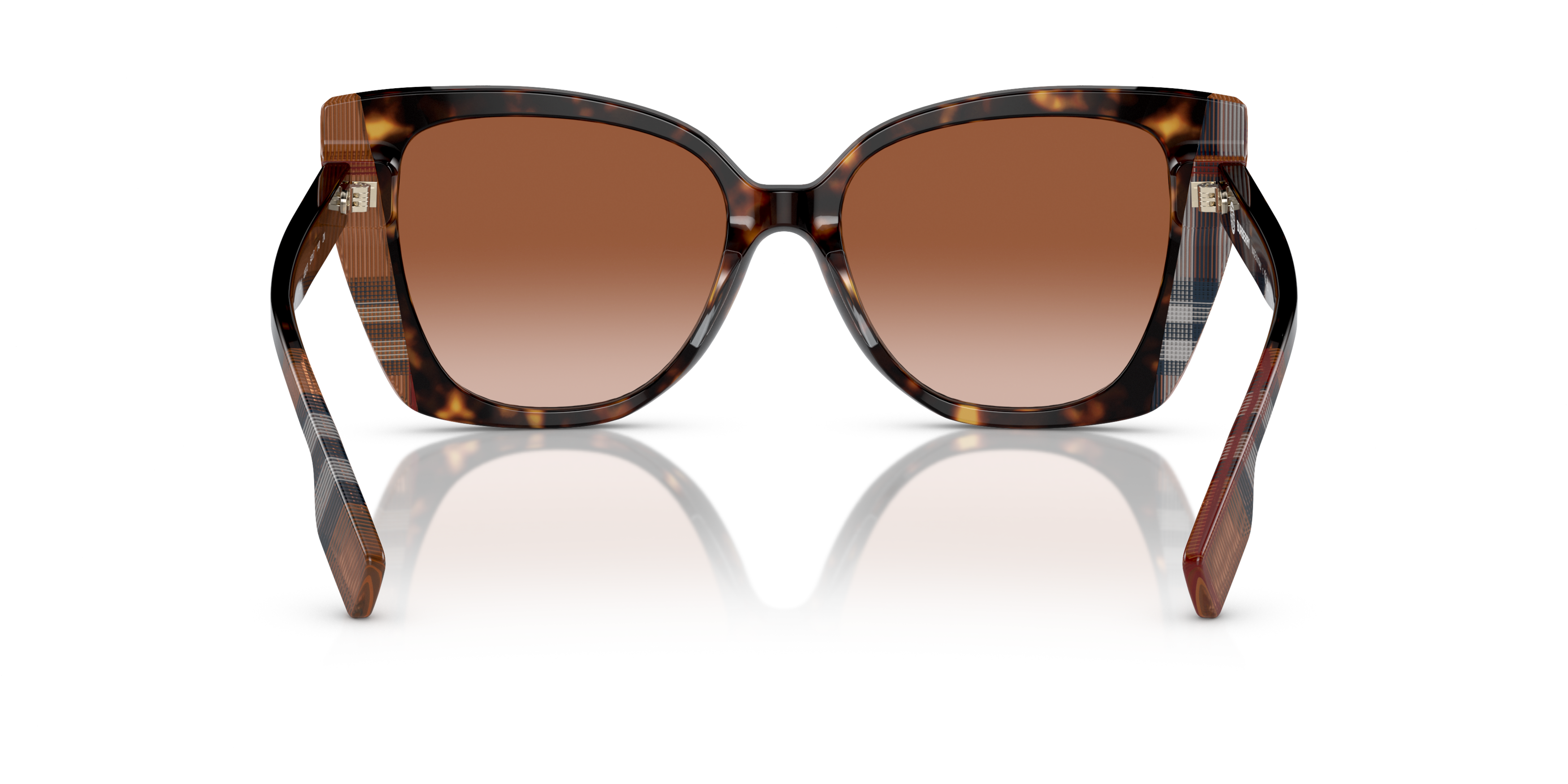 Detail02 Burberry BE 4393 (405313) Sunglasses Brown / Havana