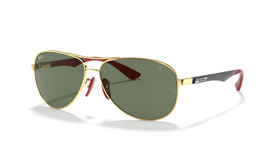 Ray-Ban RB 8313M (F00871) Sunglasses Green / Gold