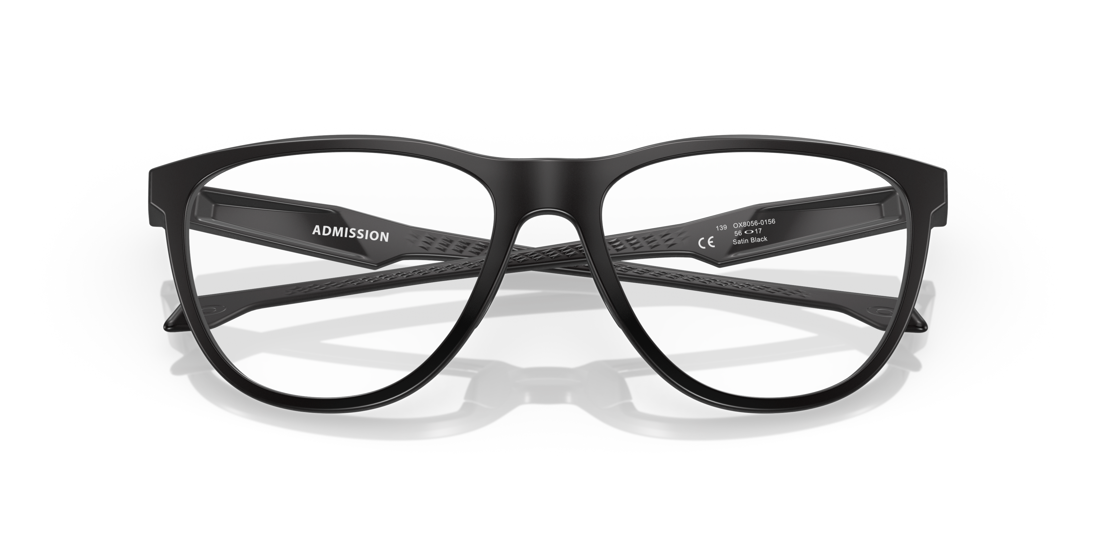 Folded Oakley Admission OX 8056 Glasses Transparent / Black
