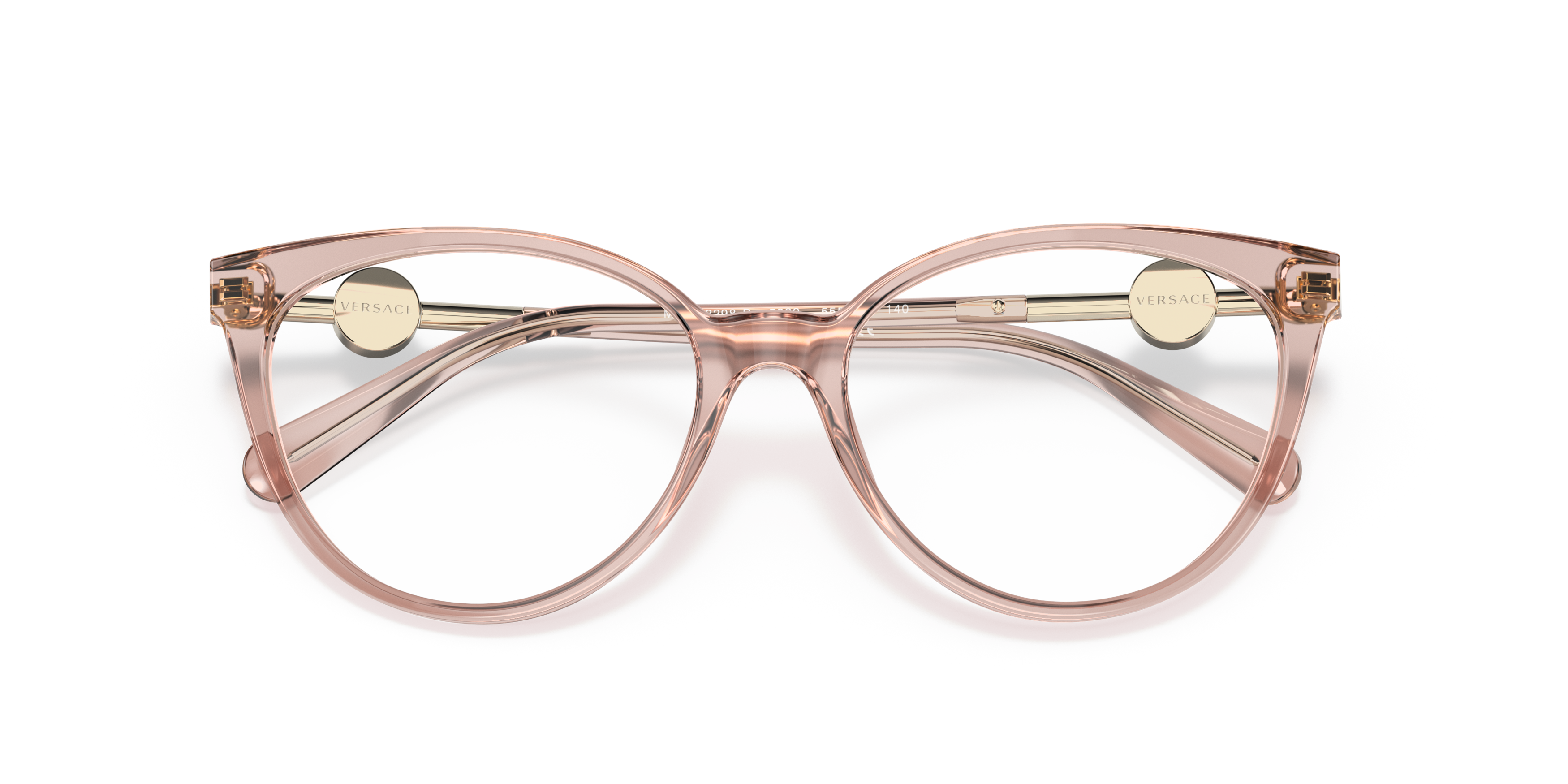Folded Versace VE 3298B (5339) Glasses Transparent / Transparent