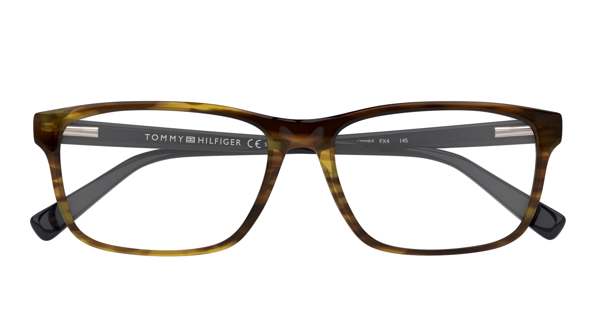 Folded Tommy Hilfiger Bio-Based TH 1760/RE (FRE) Glasses Transparent / Grey