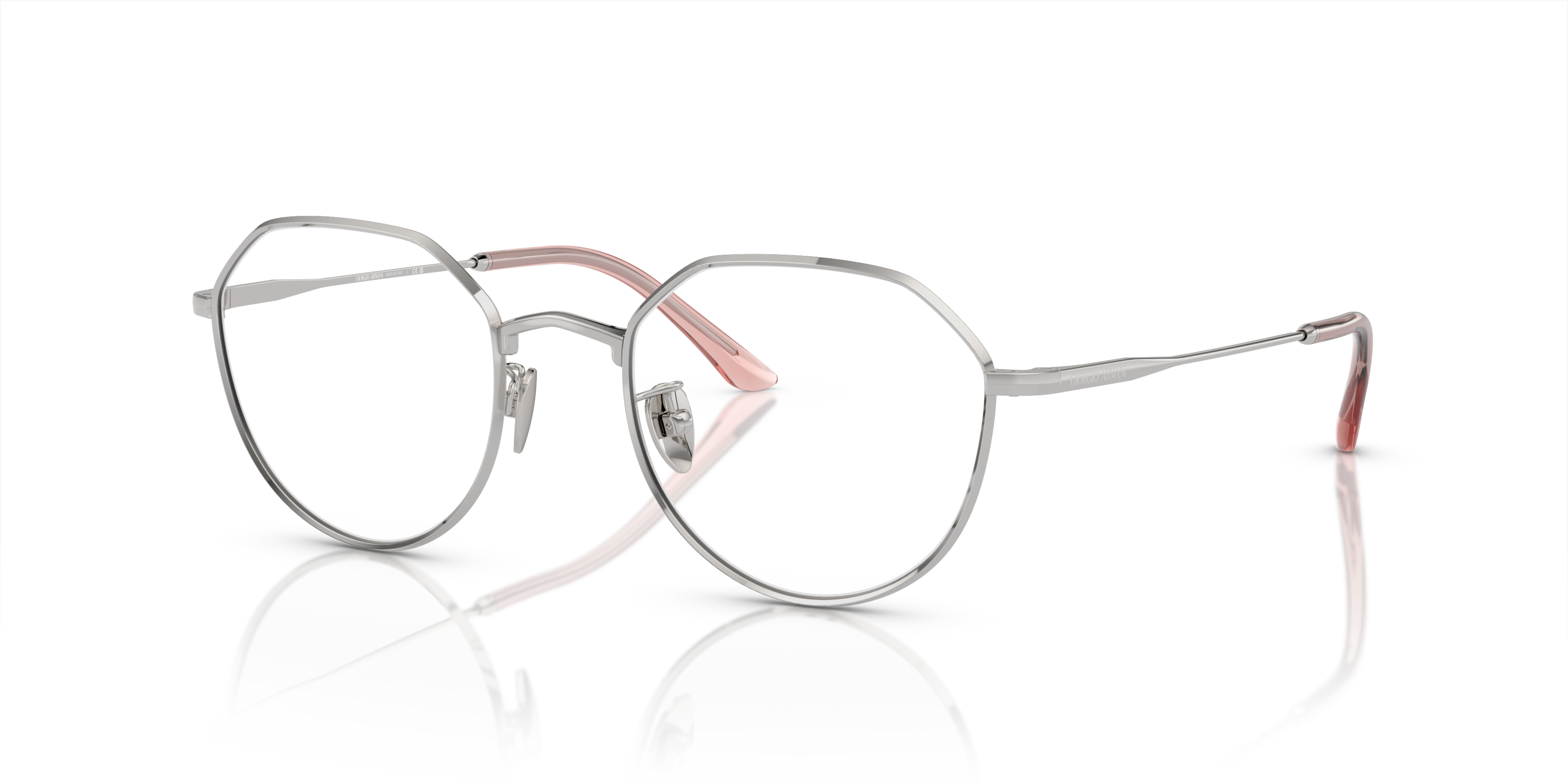 Angle_Left01 Giorgio Armani AR5142 3015 Zilver