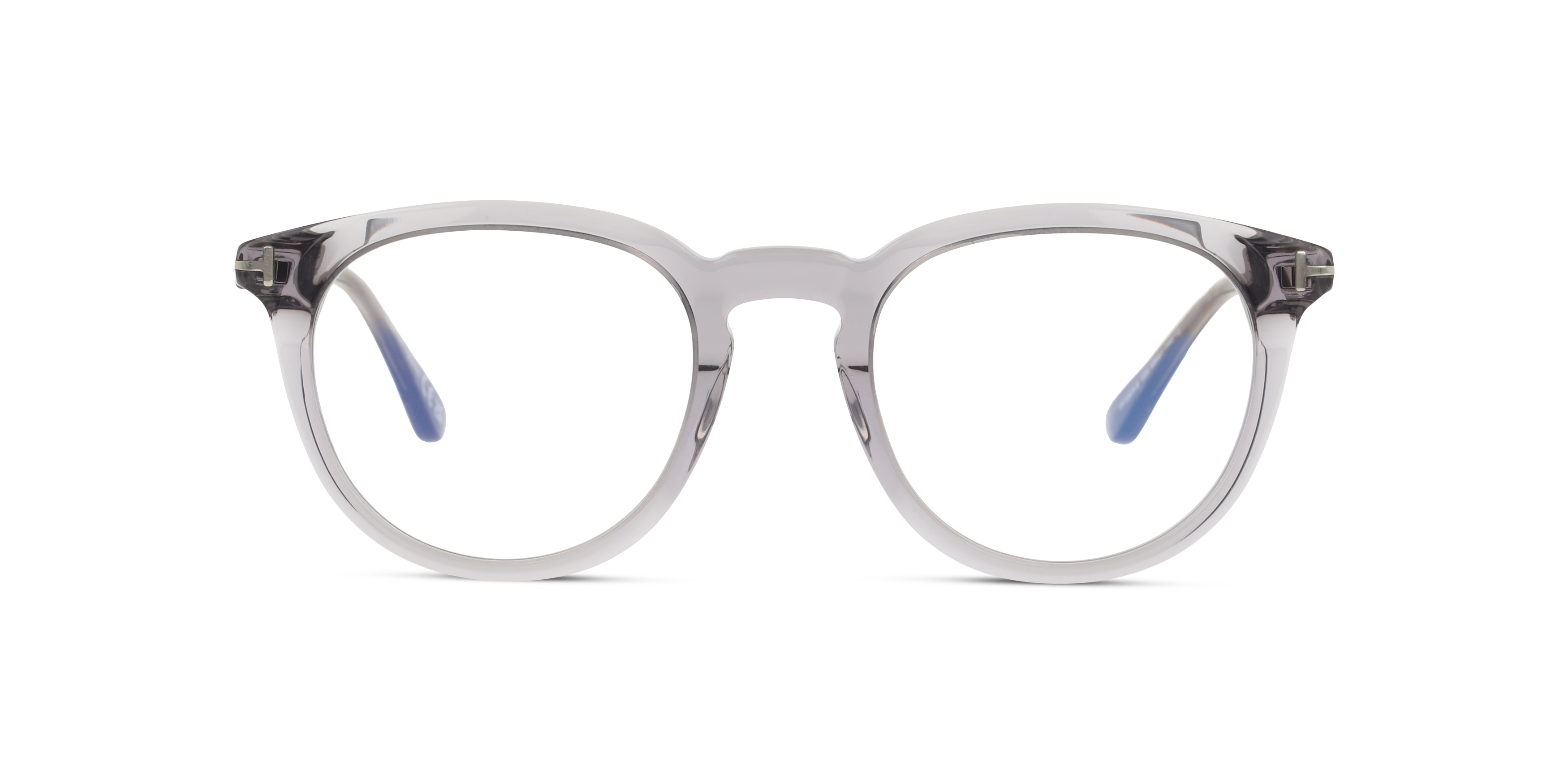 Front Tom Ford FT 5905-B Glasses Transparent / Transparent, Grey