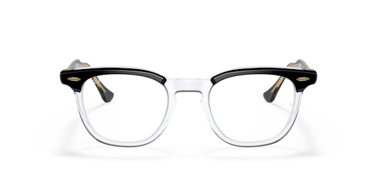 Ray-Ban RX 5398 Glasses Transparent / Transparent, Black