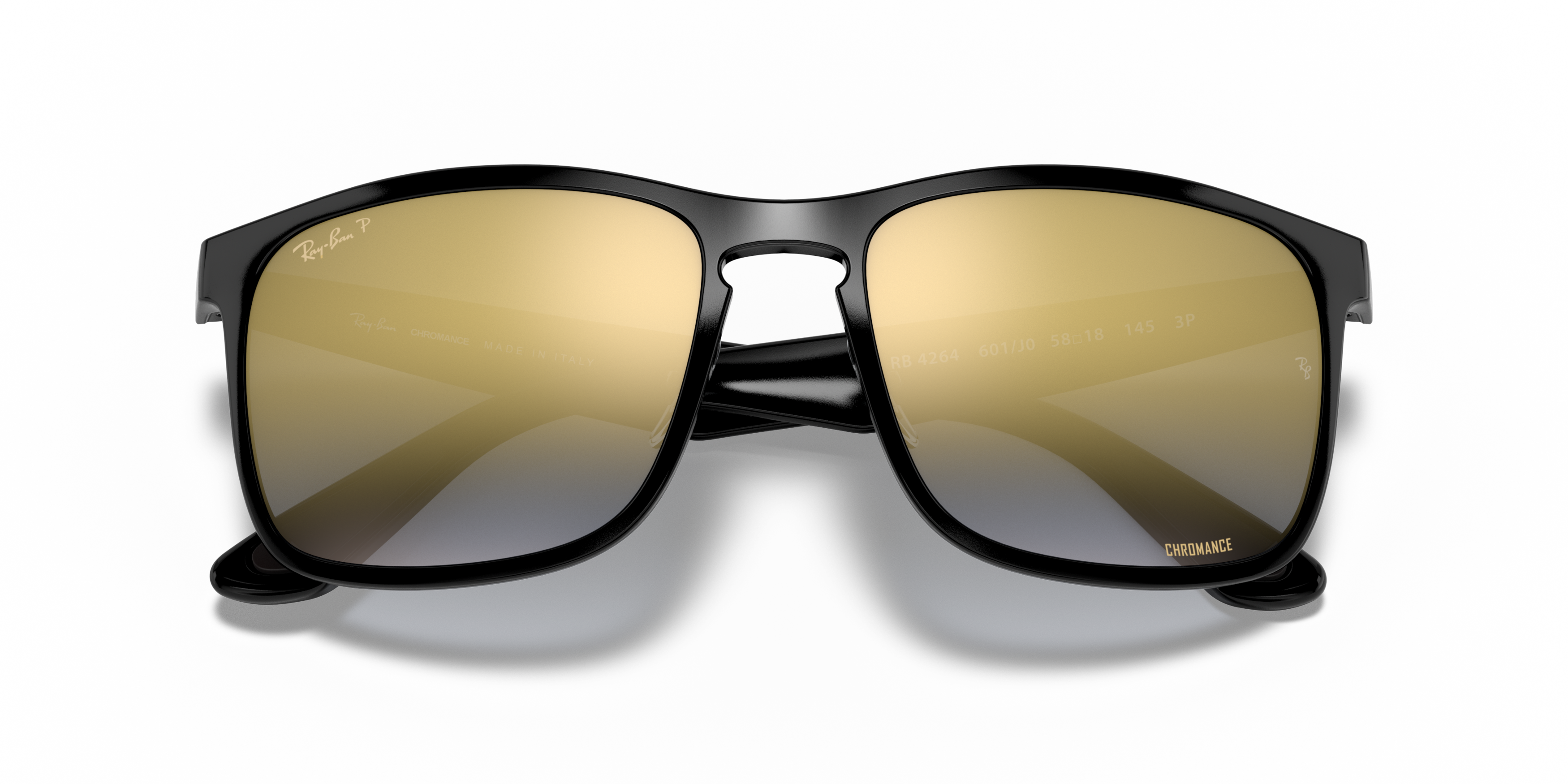 Folded Ray-Ban RB 4264 (601S5J) Sunglasses Grey / Black