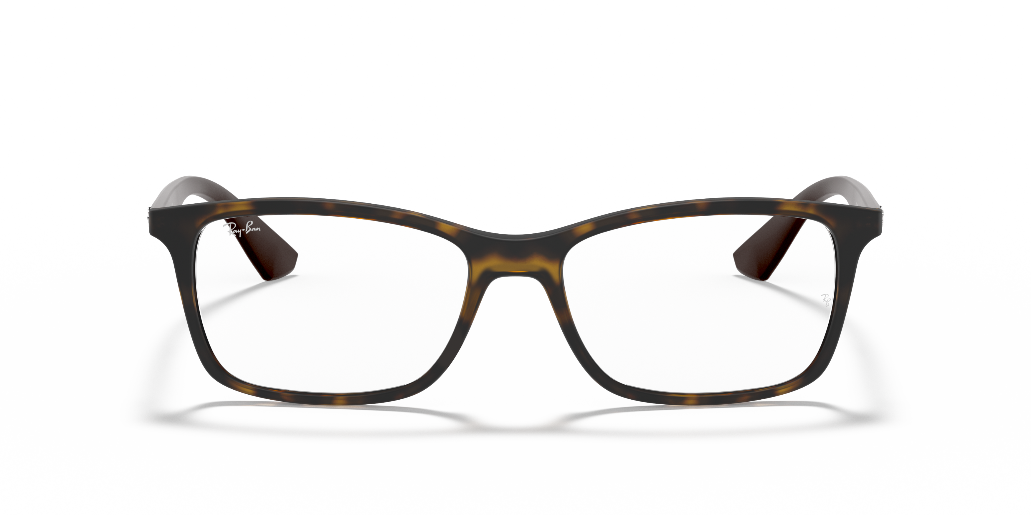 Front Ray-Ban RX 7047 Glasses Transparent / Black