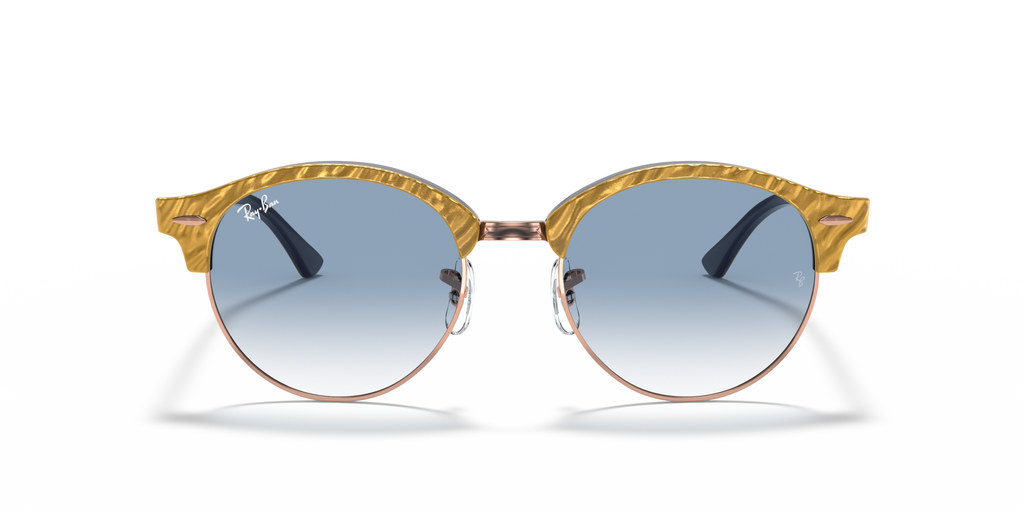 [products.image.front] Ray-Ban Clubround Marble RB4246 13063F