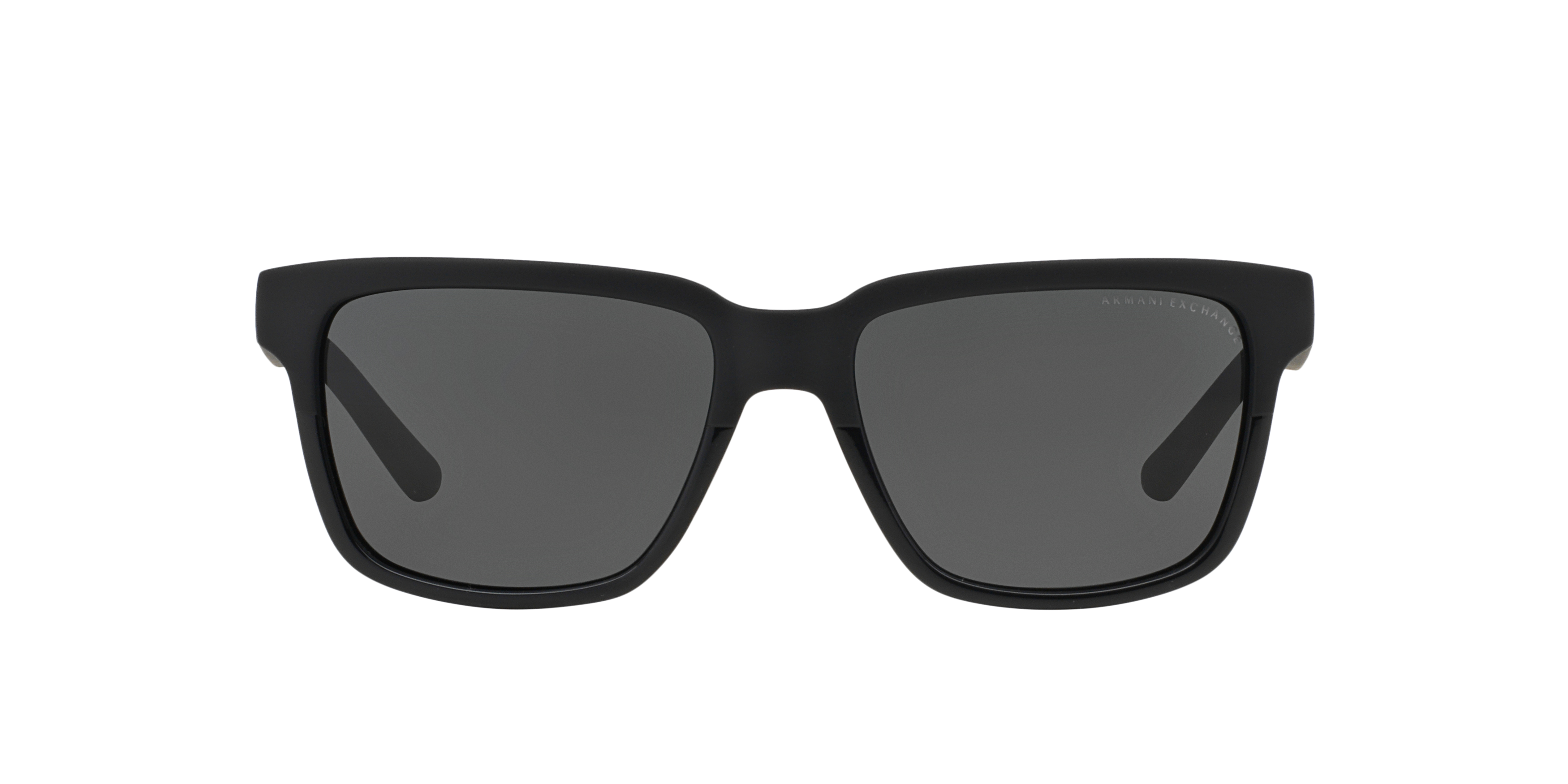 Front Armani Exchange AX 4026S (8122) Sunglasses Grey / Black