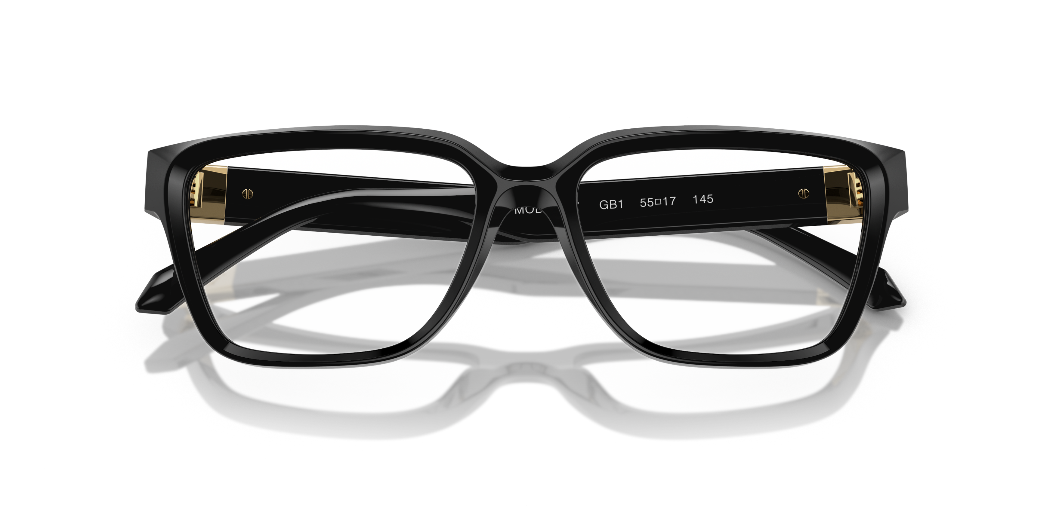 Folded Versace VE 3357 Glasses Transparent / Black