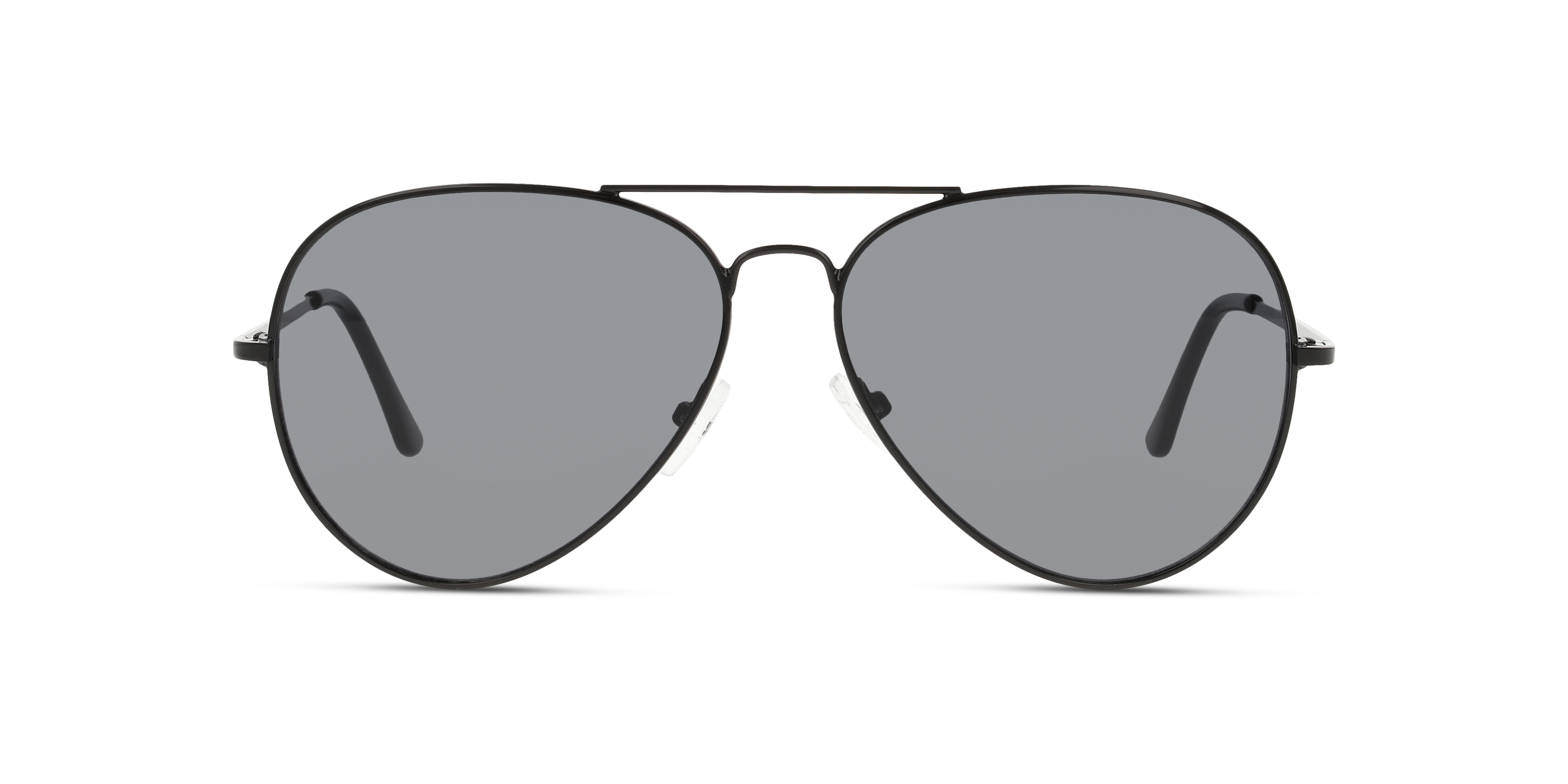 Front Seen SN SU0014 Sunglasses Grey / Black