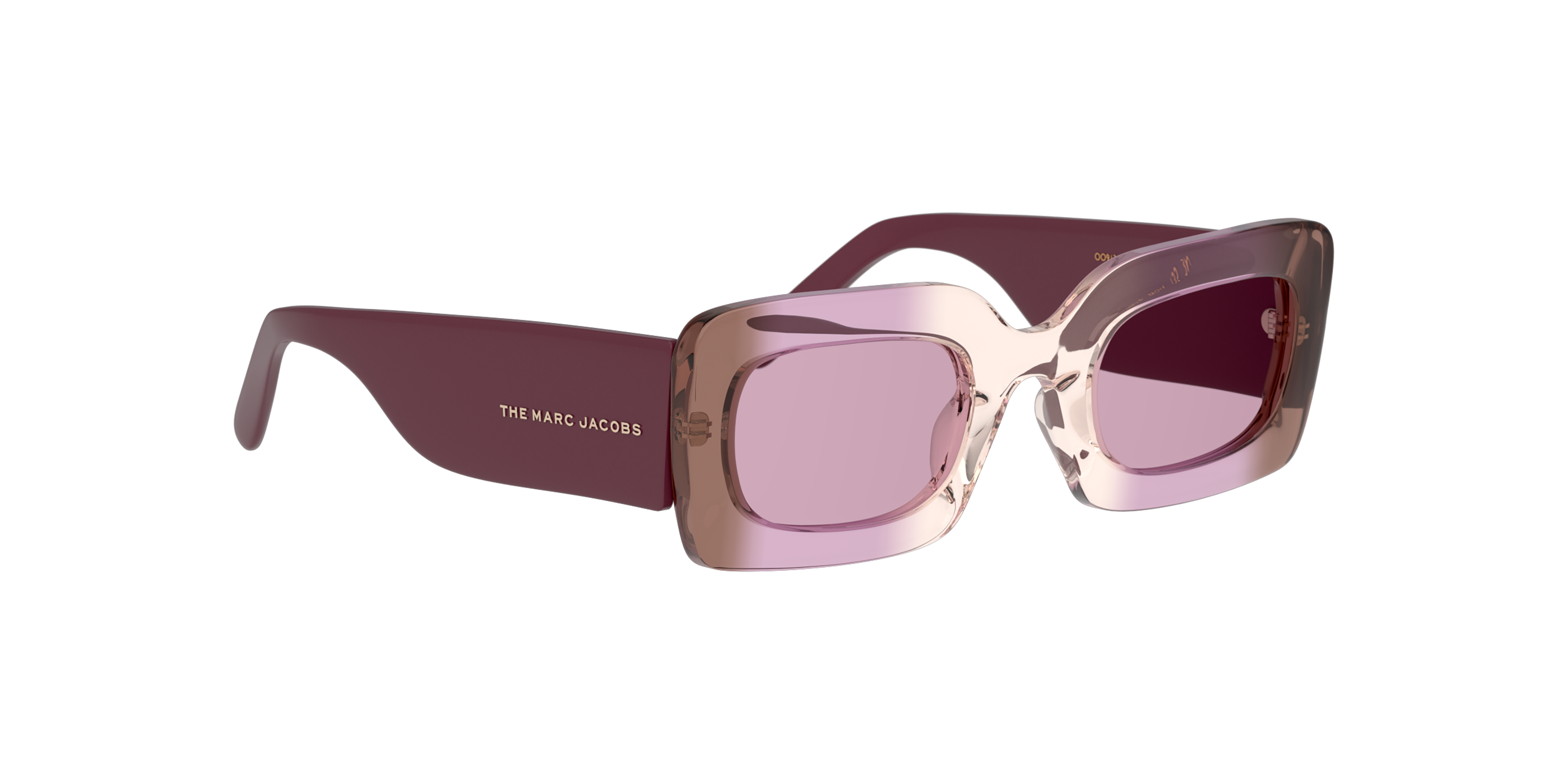 Angle_Right01 Marc Jacobs MARC 488/N/S E53 Marrone / Rosa
