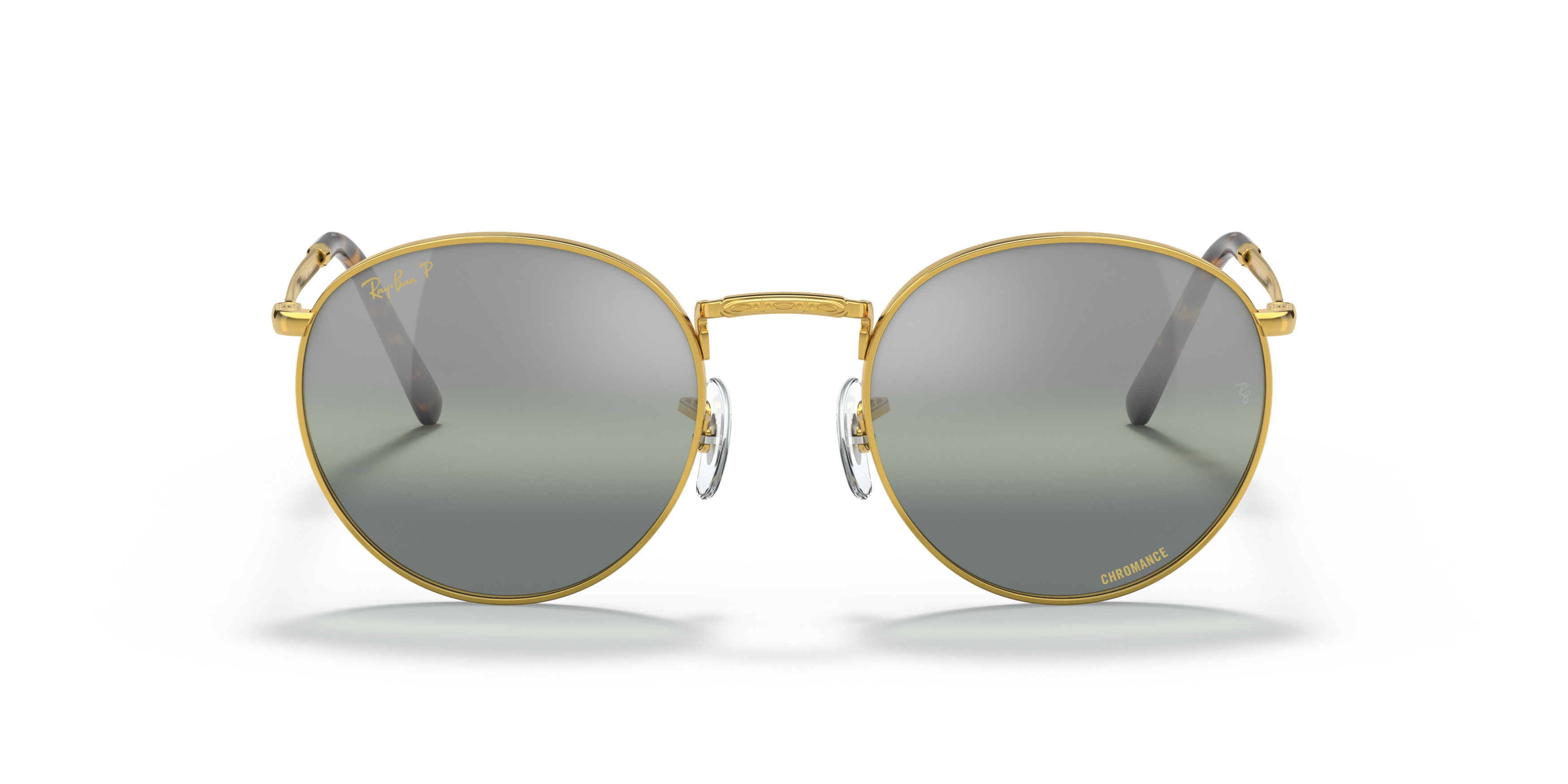 Front Ray-Ban RB 3637 Sunglasses Green / Gold