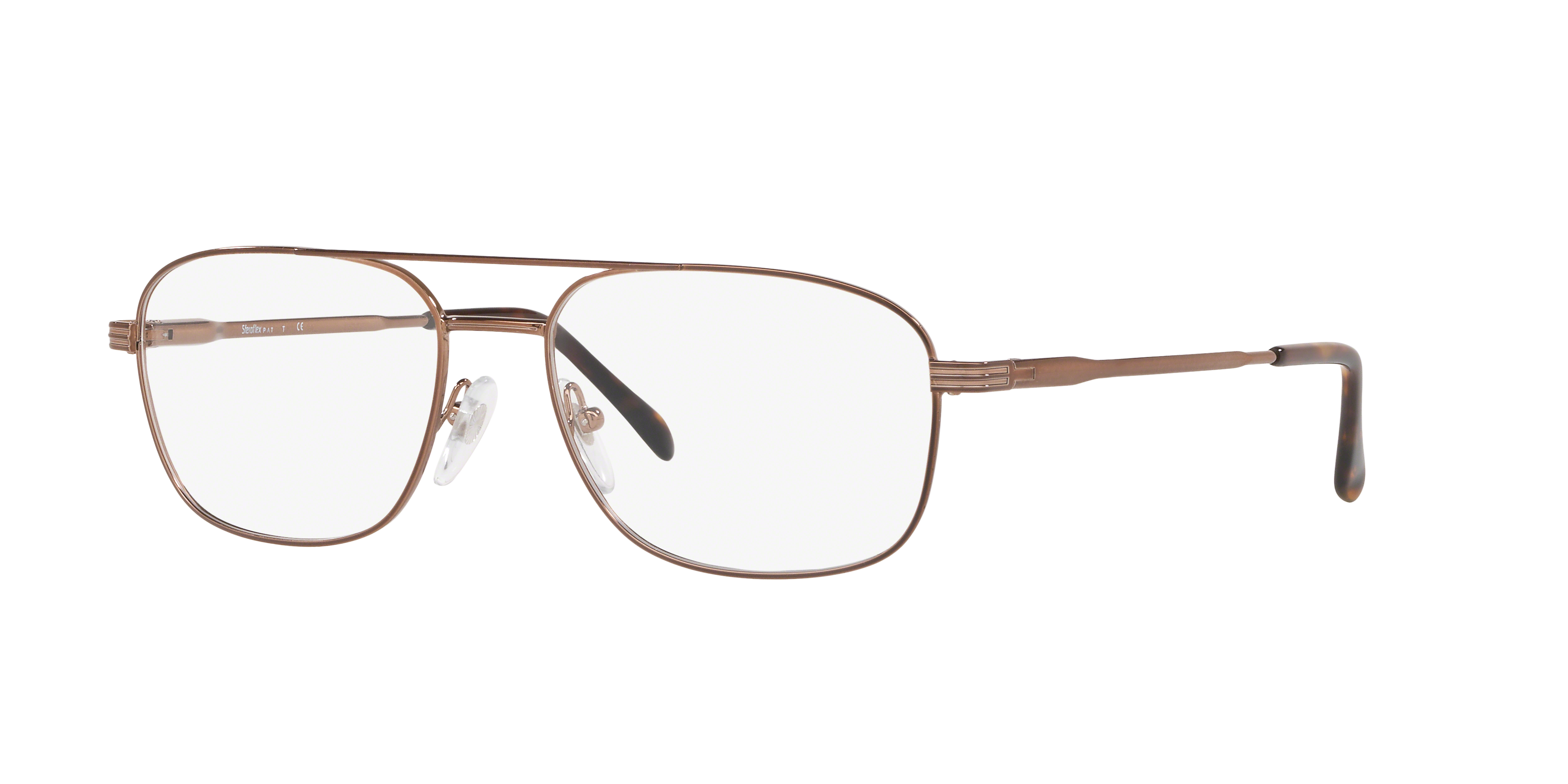 Angle_Left01 Sferoflex SF 2152 Glasses Transparent / Brown