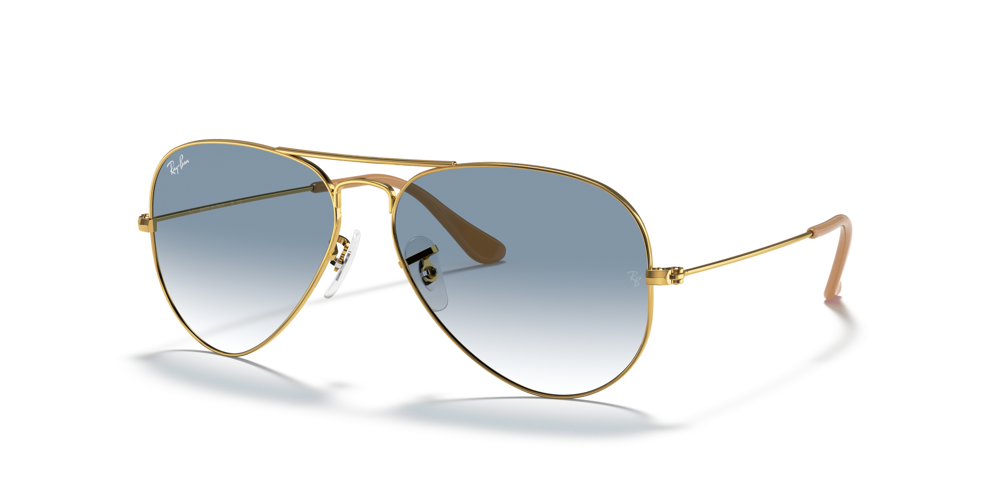 Angle_Left01 Ray-Ban RB 3025 (001/3F) Sunglasses Blue / Gold