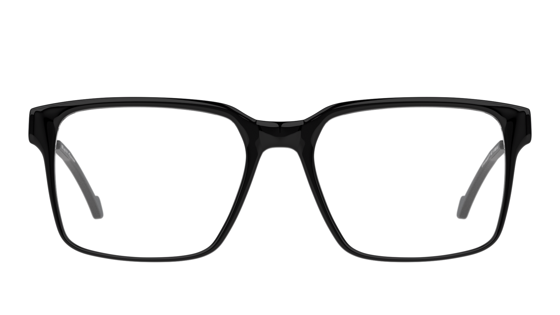 Front Unofficial UNOM0288 Glasses Transparent / Black