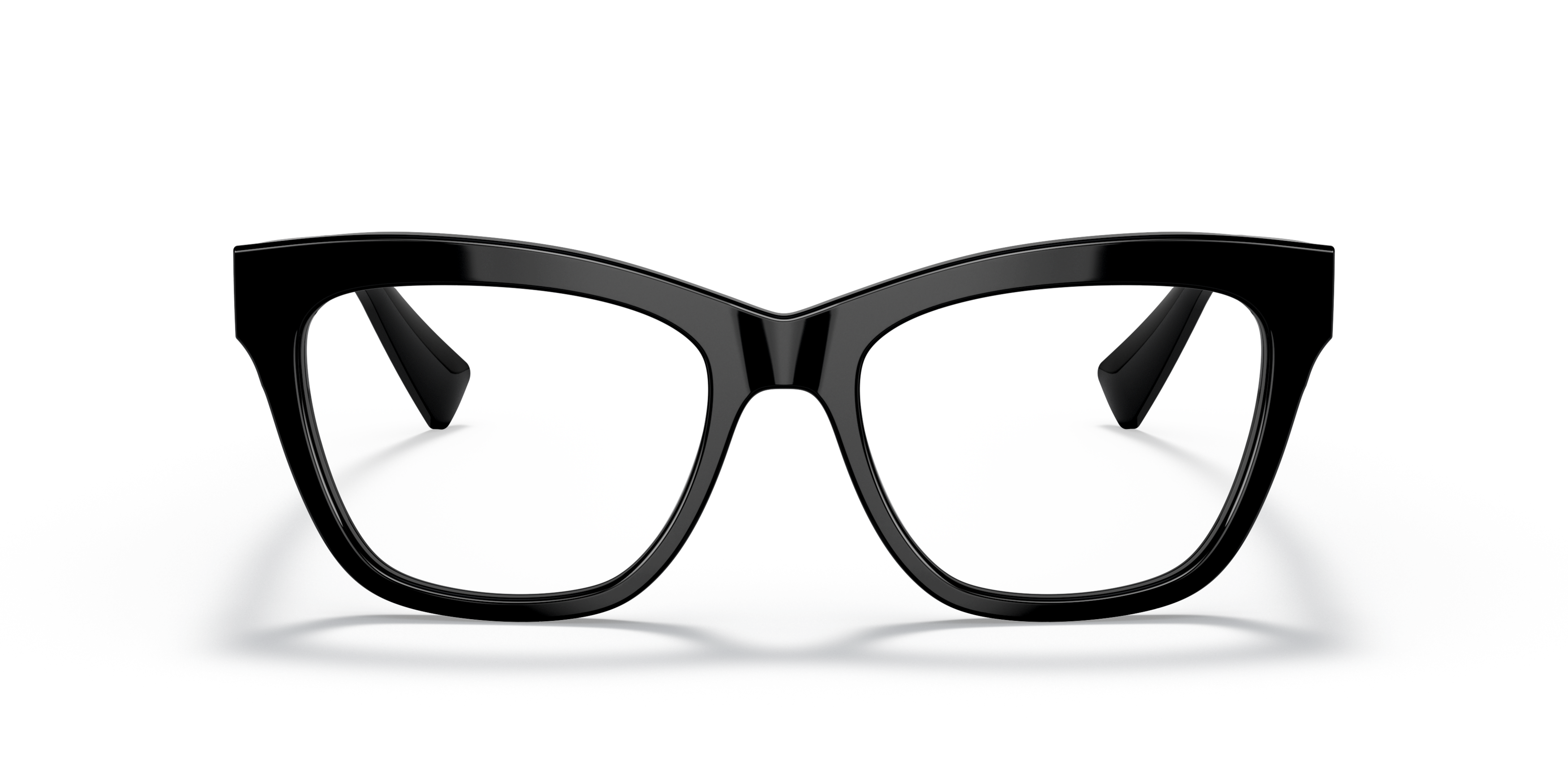 Front Miu Miu MU 03UV Glasses Transparent / Black