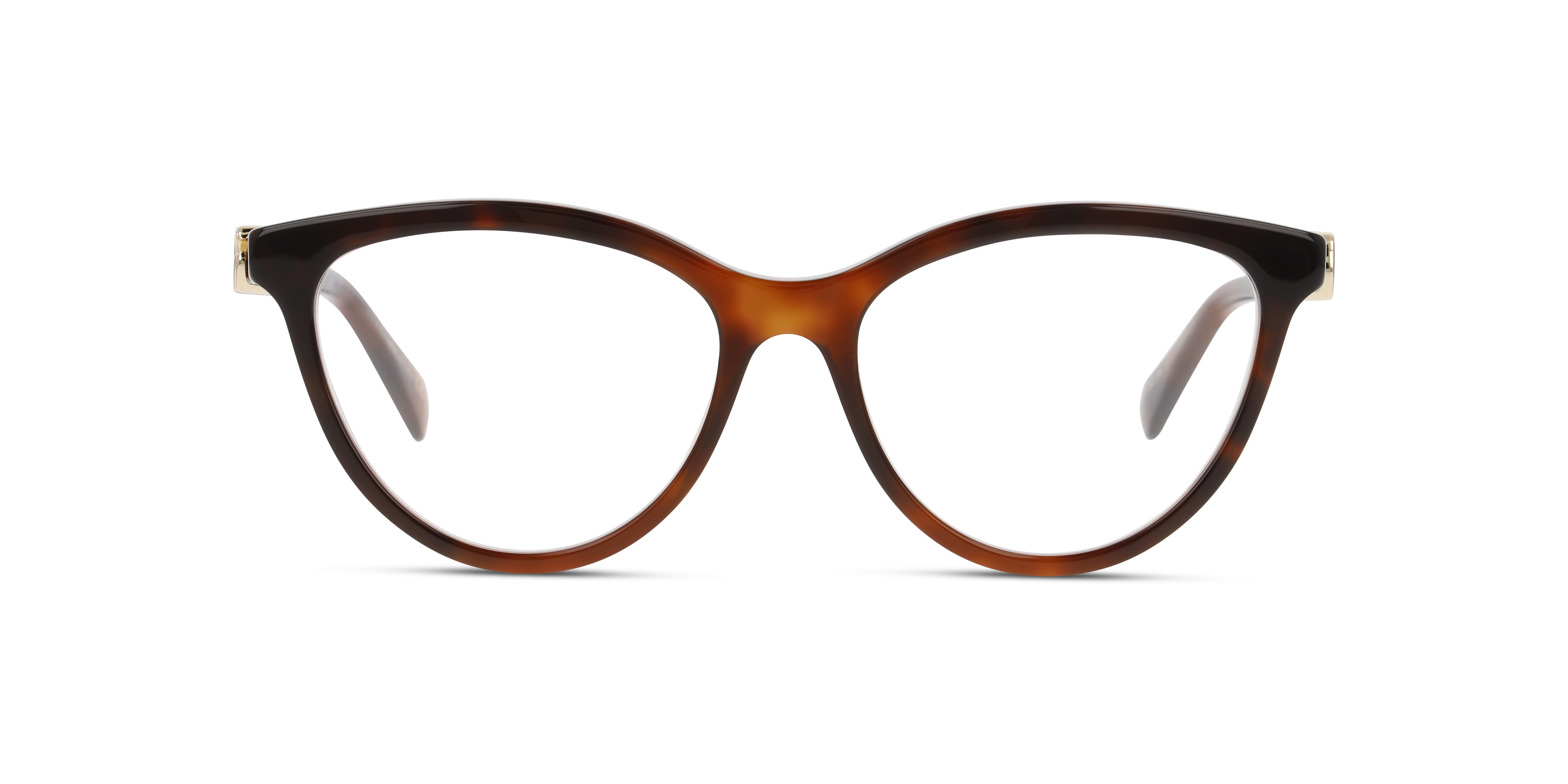 Front Gucci GG 1179O Glasses Transparent / Havana