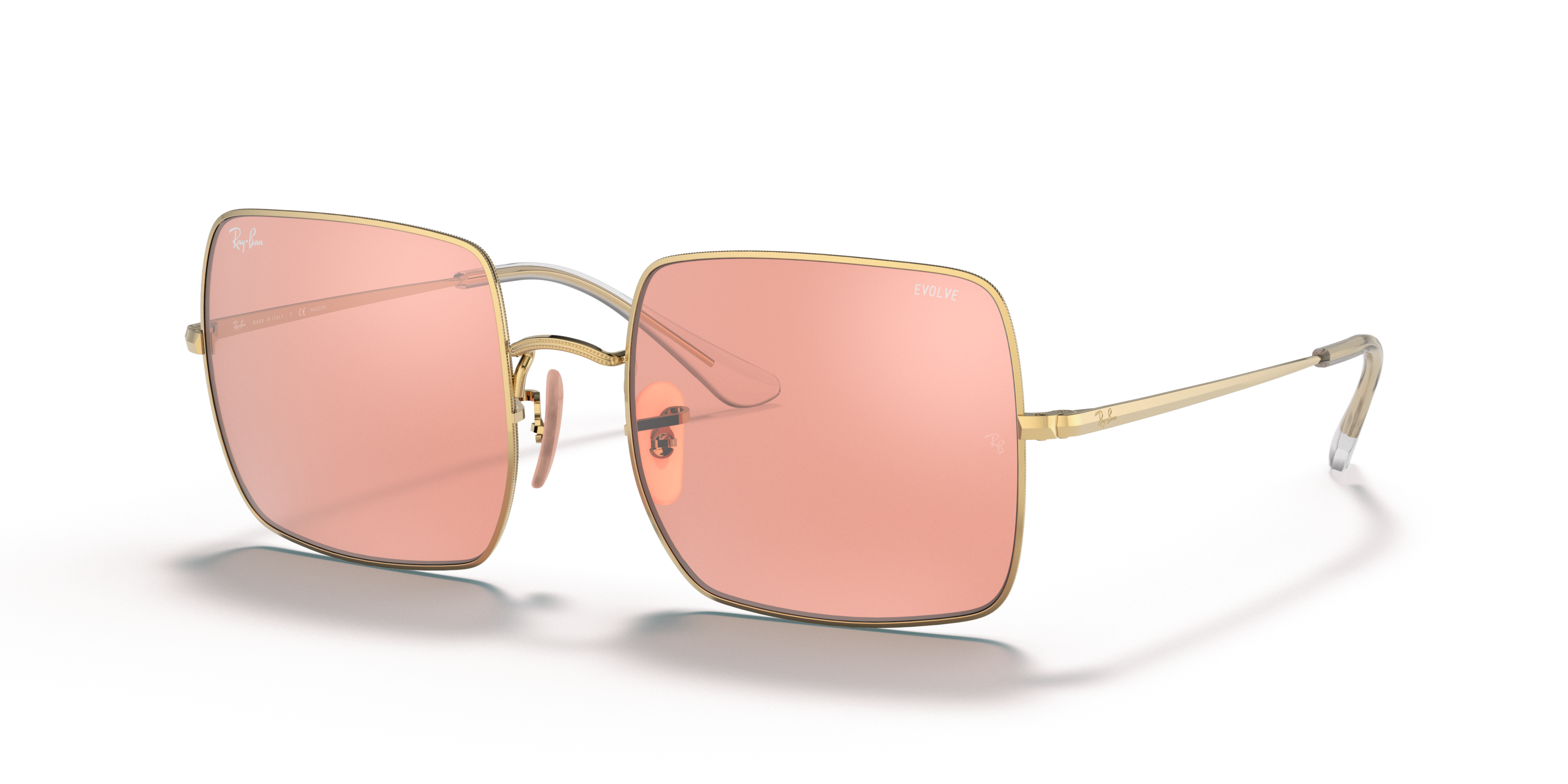 Angle_Left01 Ray-Ban Square RB1971 001/3E Roze / Goud
