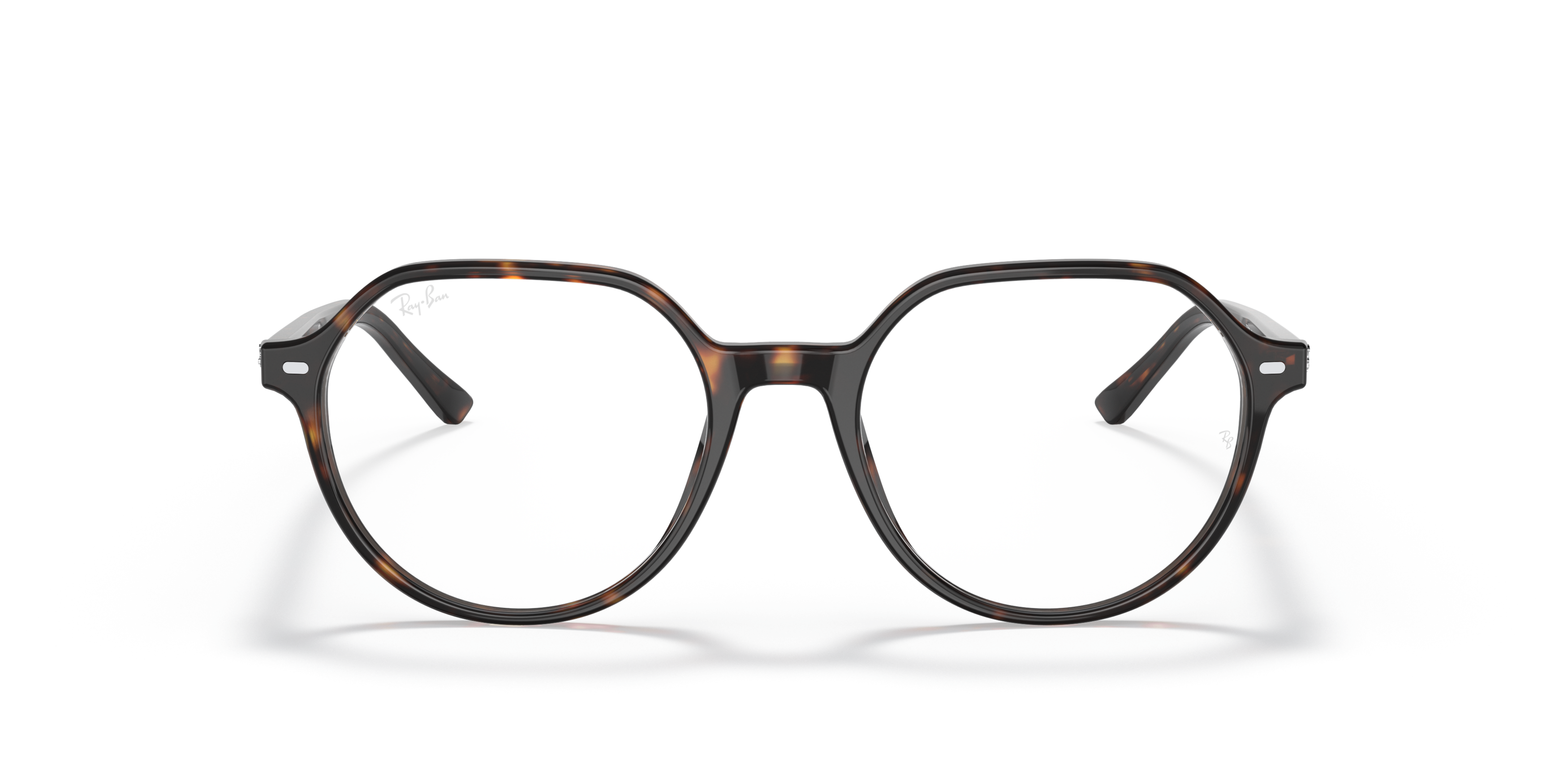 Front Ray-Ban RX 5395 (2501) Glasses Transparent / Havana