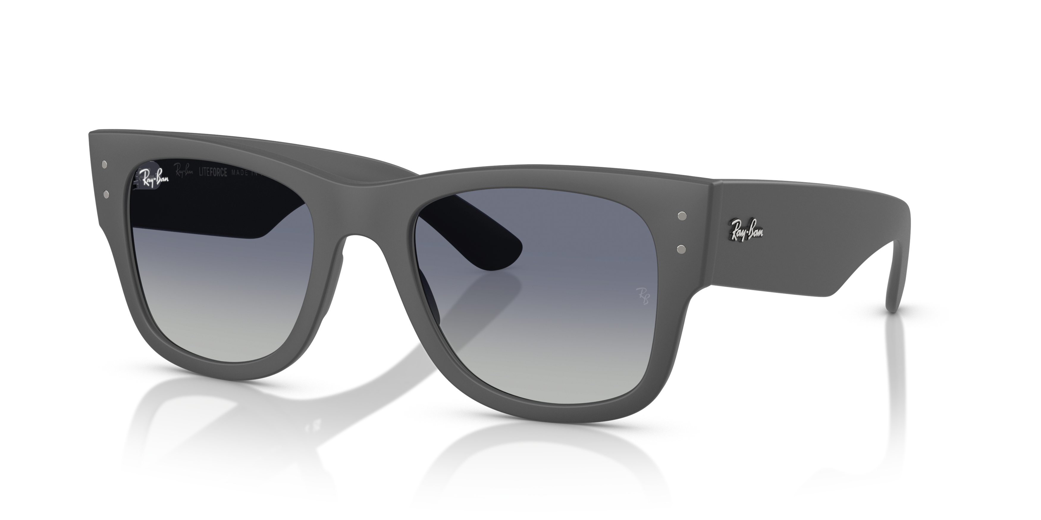 [products.image.angle_left01] Ray-Ban Mega Wayfarer Liteforce RB4840S 002/GR