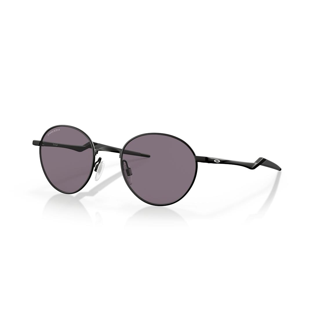 Oakley OO4146 Lunettes de Soleil Homme - Ronde Noir - Possibilité de verres correcteurs - Adaptable