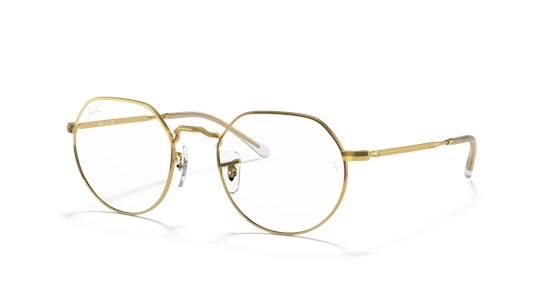 Ray-Ban RX 6465 (2500) Glasses Transparent / Gold