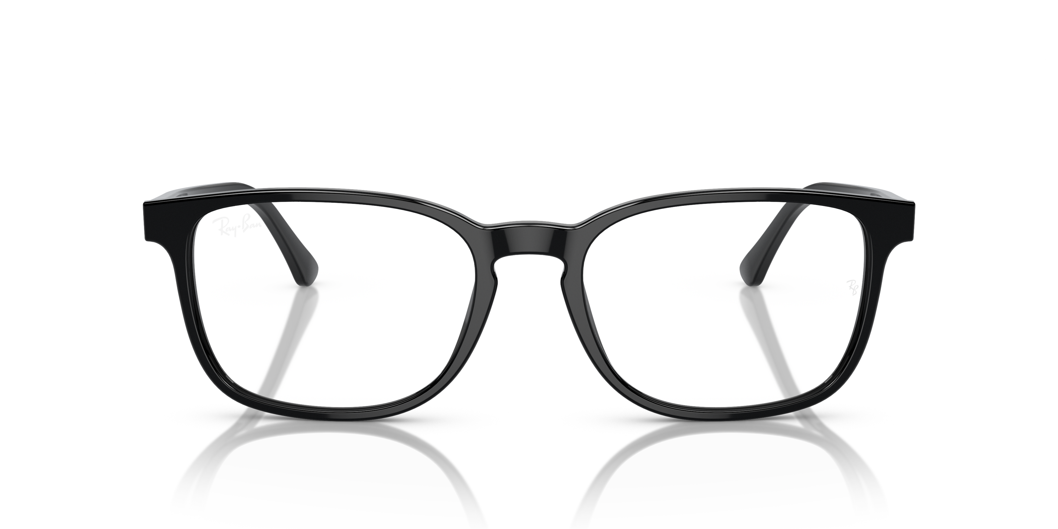 Front Ray-Ban RX 5418 Glasses Transparent / Black