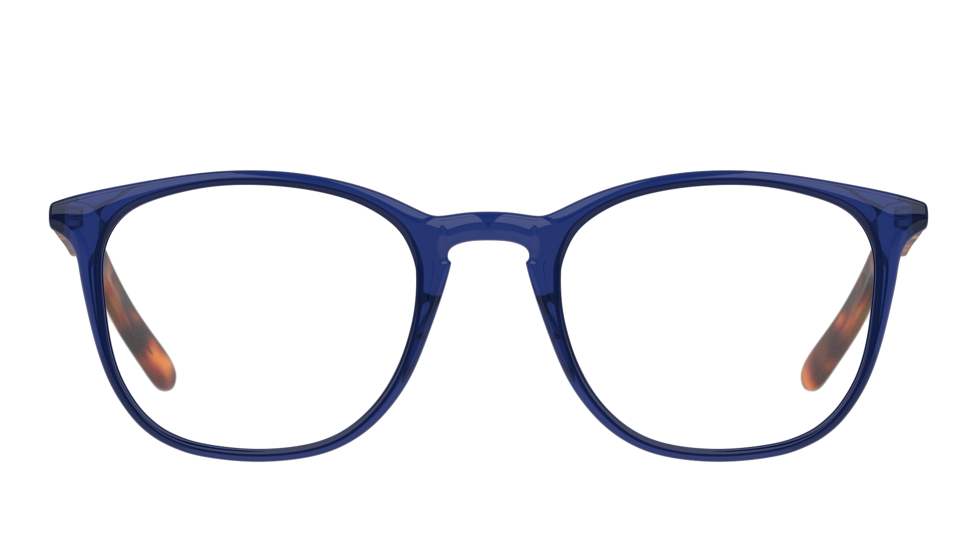 Front Unofficial UNOM0188 (CH00) Glasses Transparent / Blue
