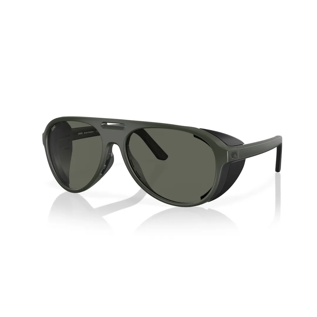 Costa Del Mar 6S9117 Lunettes de Soleil Homme - Pilote Vert - Verres Polarisés Costa Del Mar 6S9117 Lunettes de Soleil Homme - Pilote Vert - Verres Polarisés