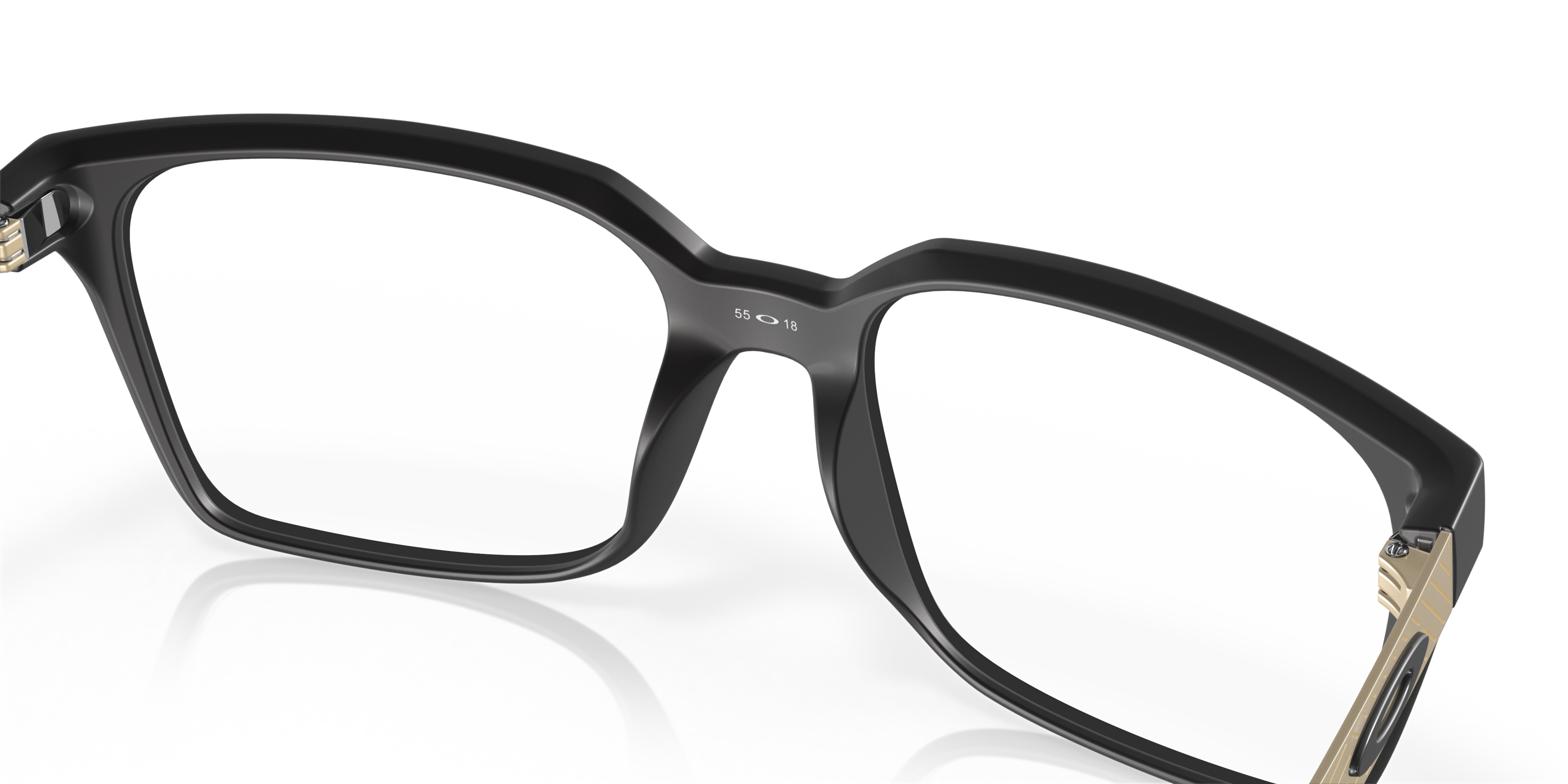 Detail03 Oakley Dehaven OX 8054 Glasses Transparent / Black