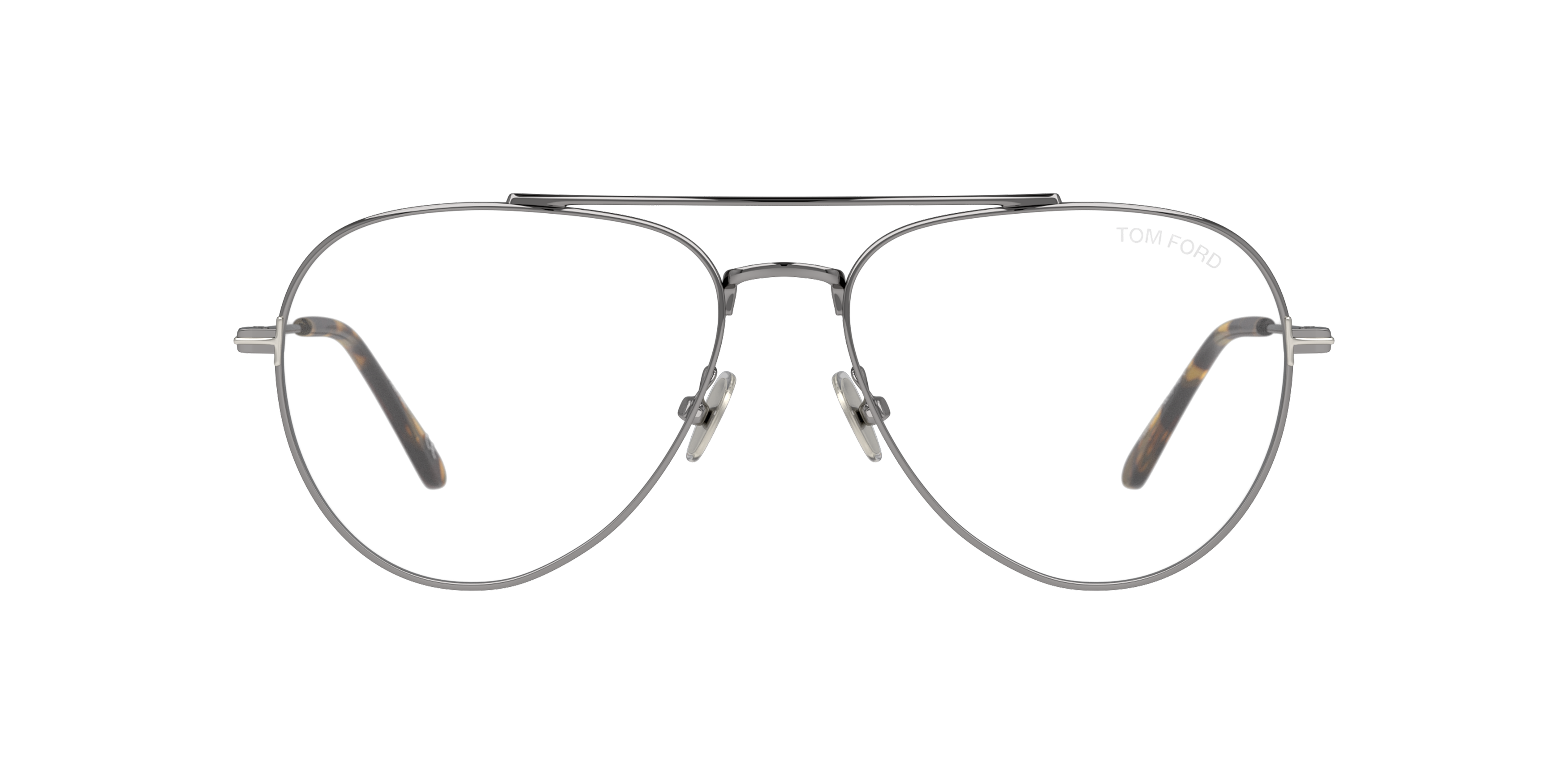 Front Tom Ford FT 5800-B (008) Glasses Transparent / Grey