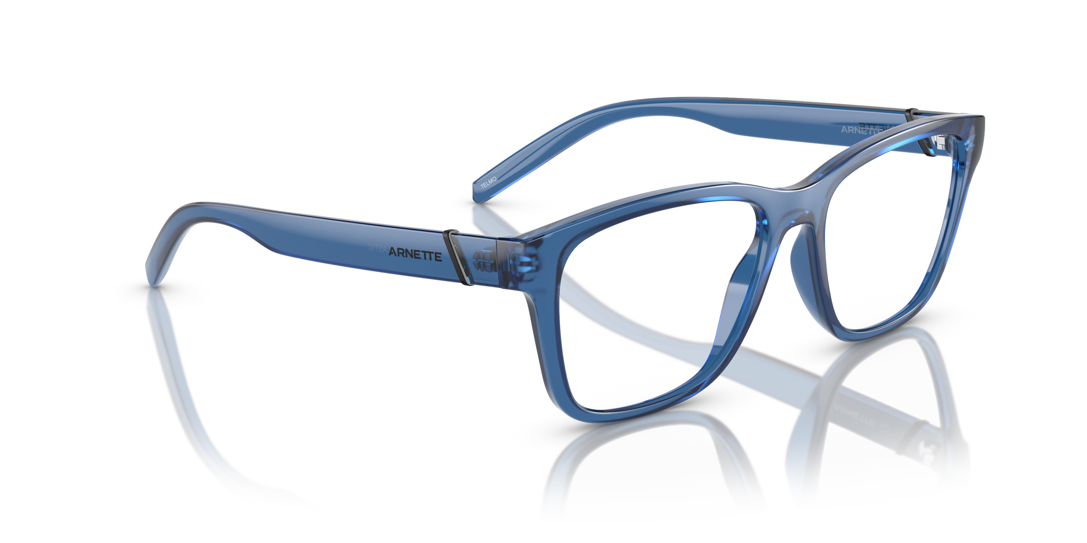 Angle_Right01 Arnette TELMO AN 7229 Glasses Transparent / Transparent, Blue