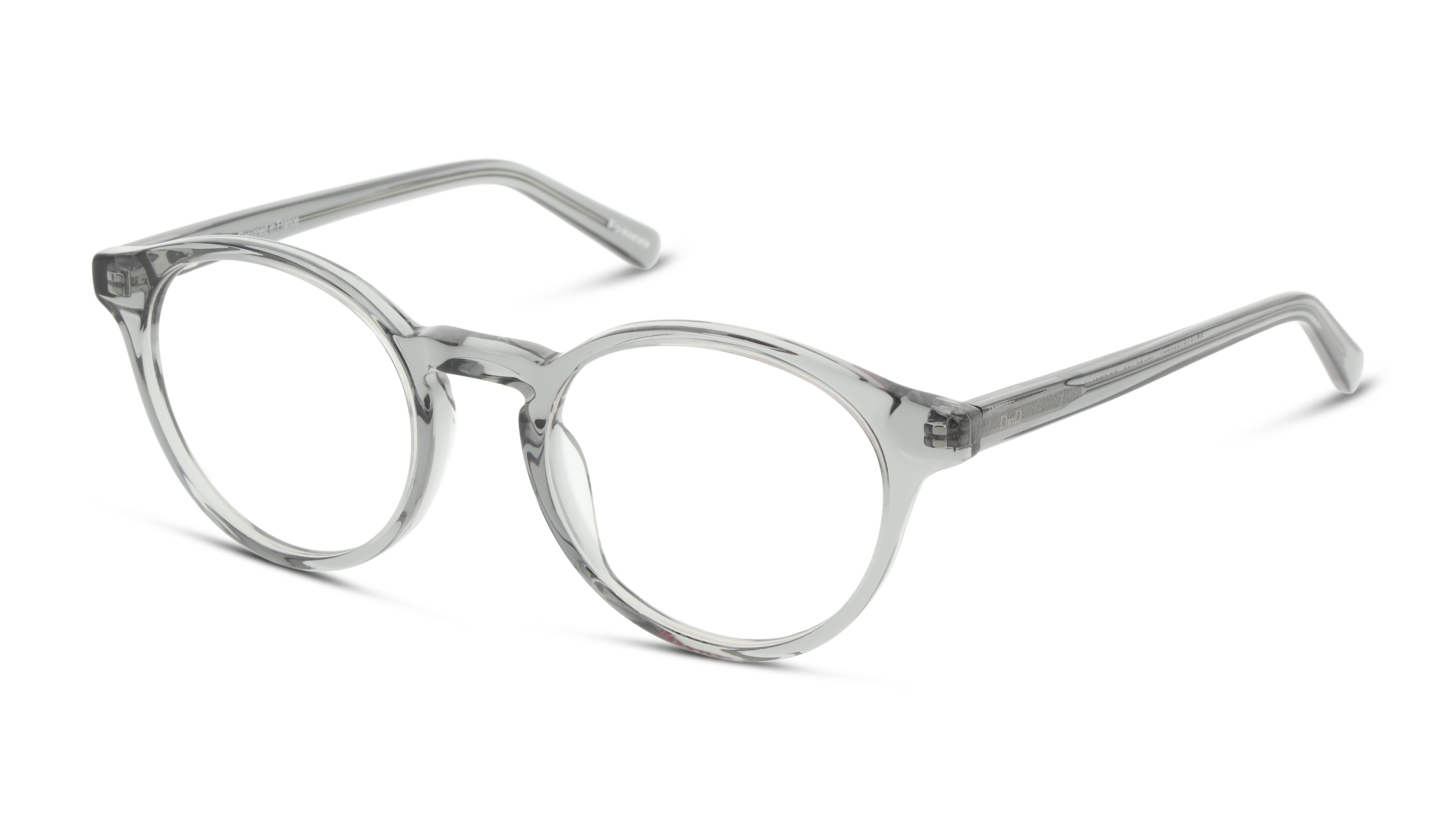 Angle_Left01 DbyD DB OT5012 Children's Glasses Transparent / Grey