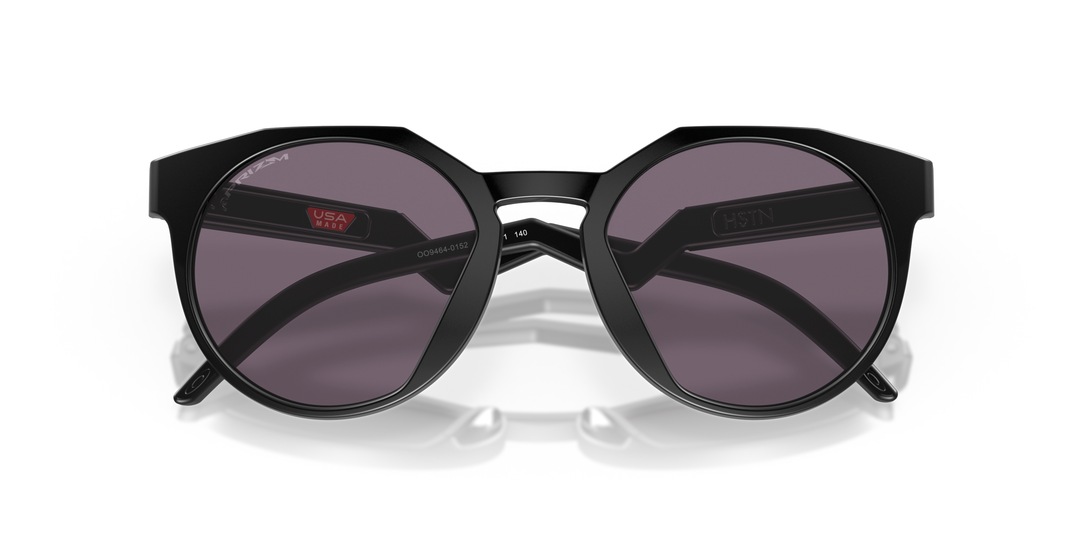 Folded Oakley Hstn OO 9464 (946401) Sunglasses Grey / Black