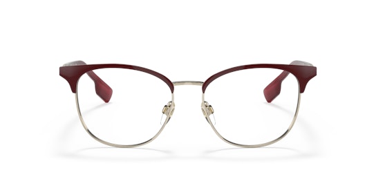 Burberry BE 1355 Glasses Transparent / Gold, Red