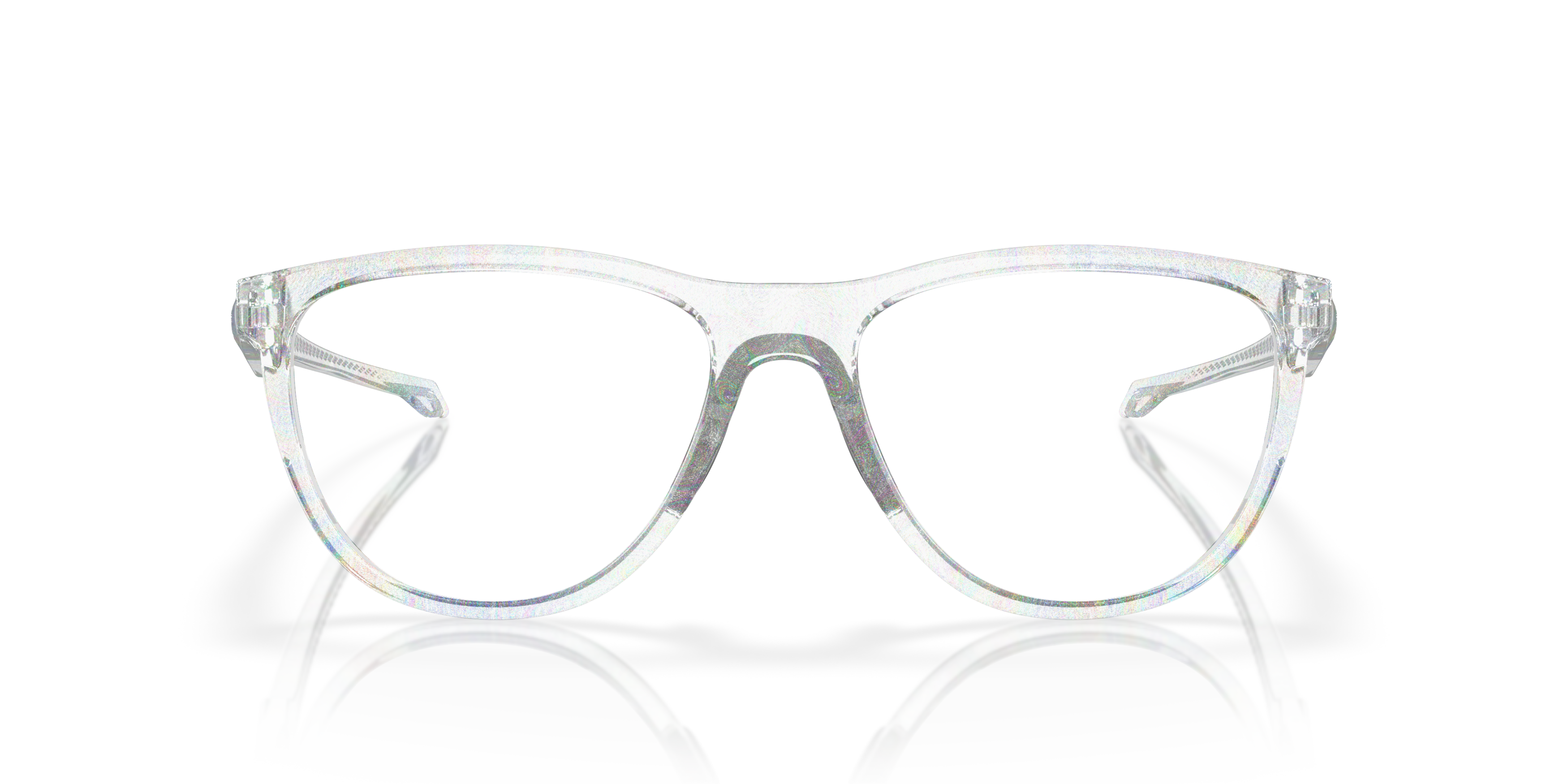 Front Oakley Admission OX 8056 Glasses Transparent / Blue