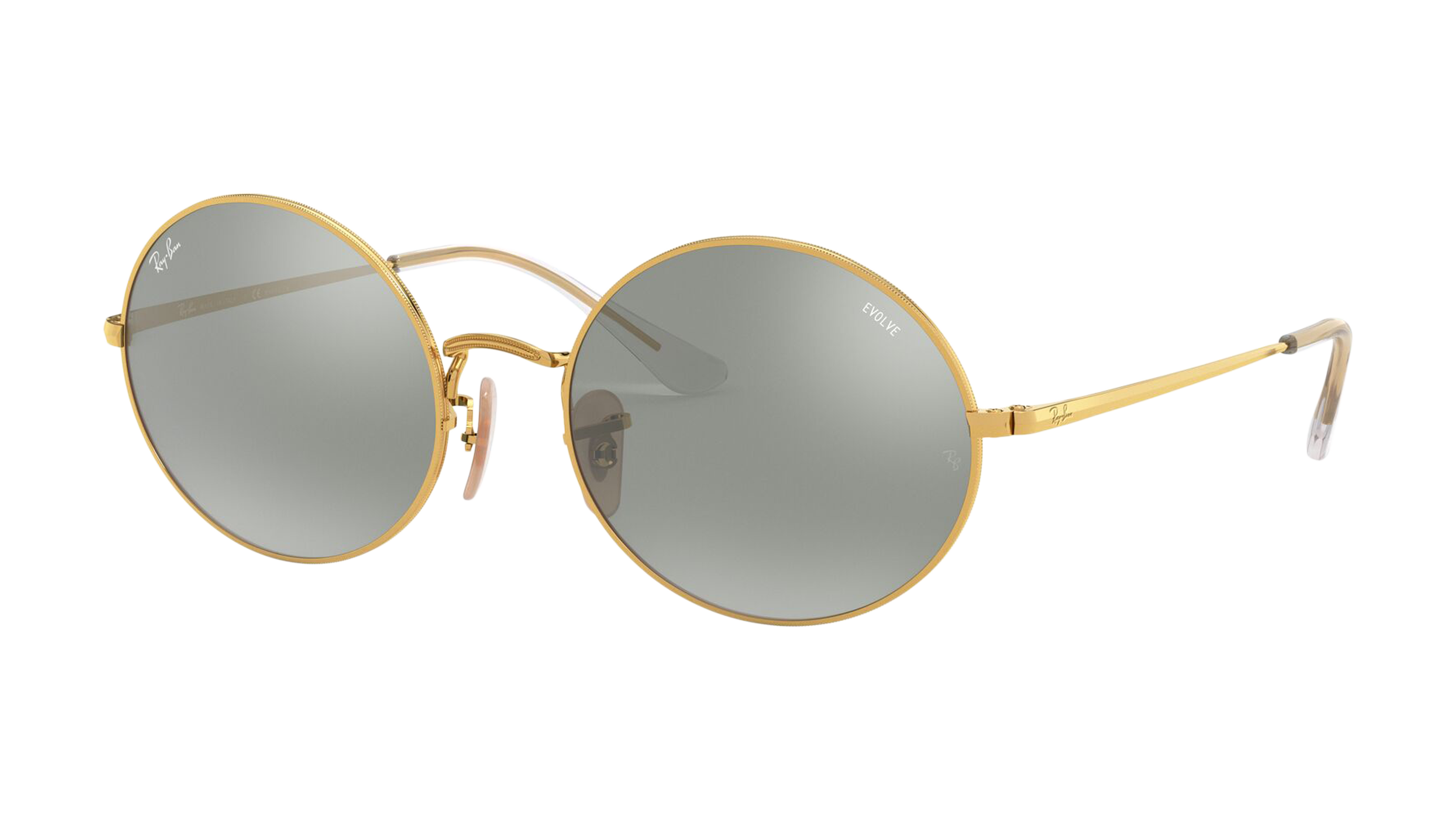 [products.image.angle_left01] Ray-Ban Oval 1970 Mirror Evolve RB1970 001/W3
