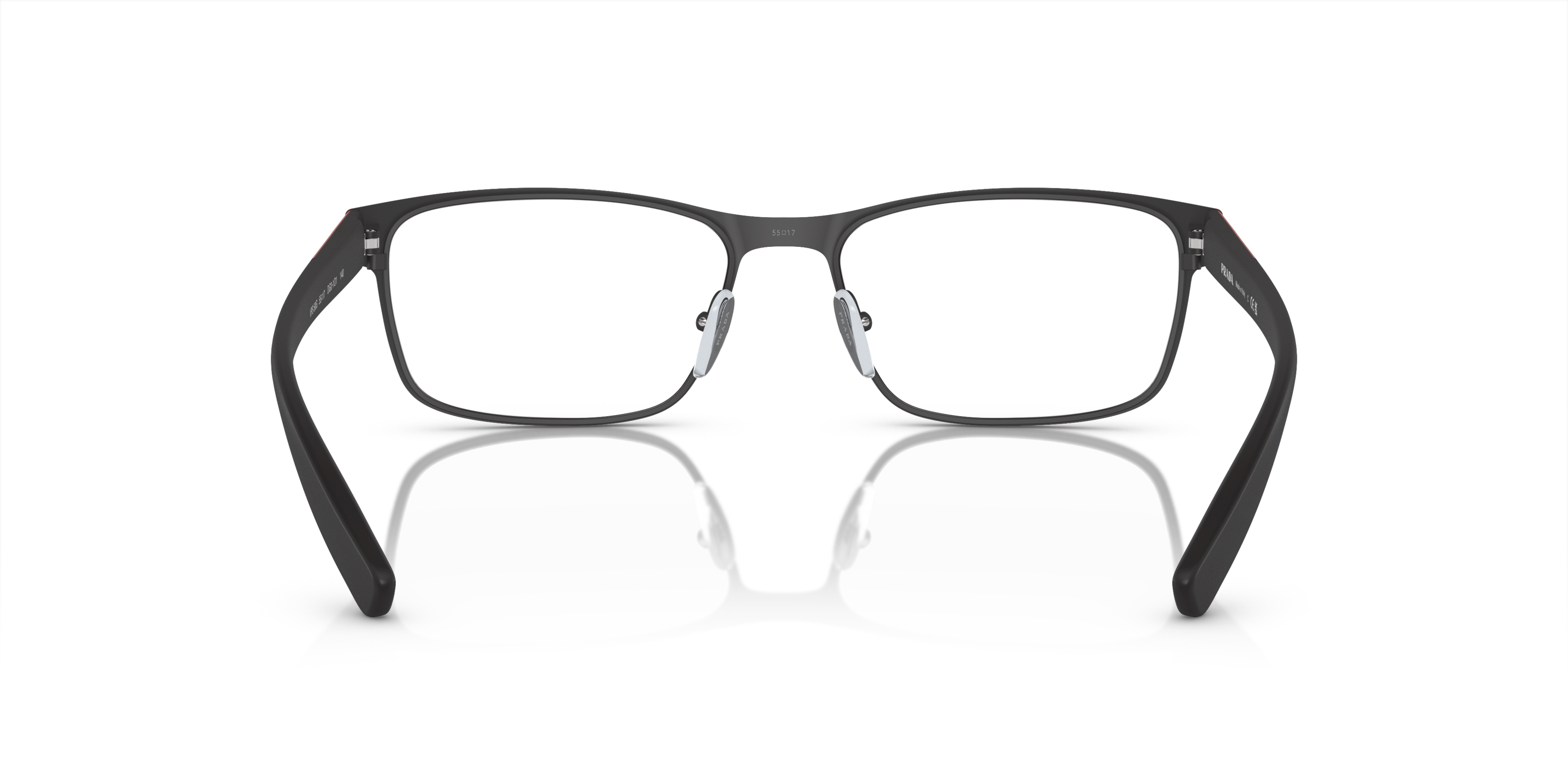 Detail02 Prada Linea Rossa PS 50GV (DG01O1) Glasses Transparent / Black