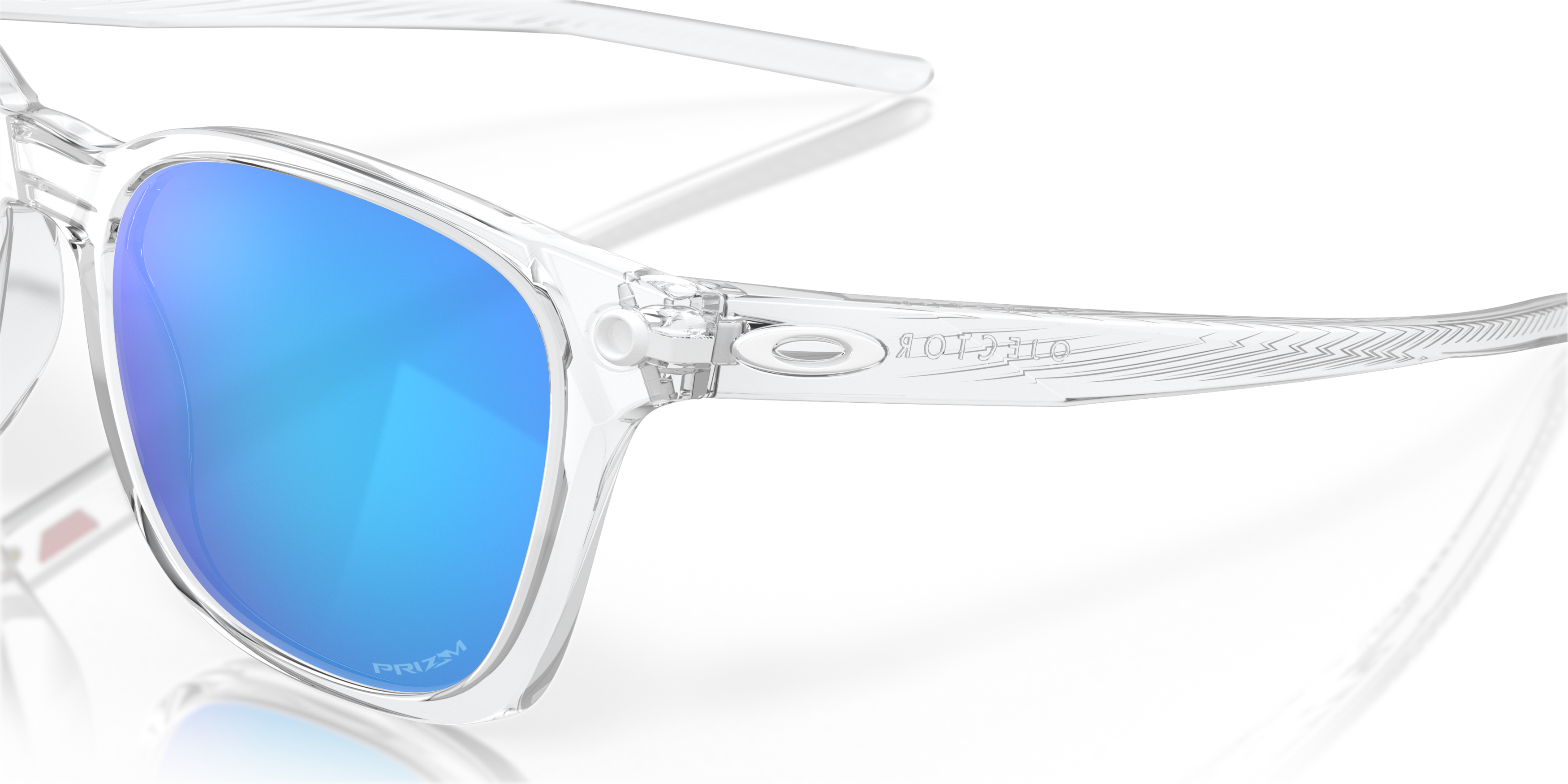Detail01 Oakley Ojector OO 9018 Sunglasses Blue / Transparent, Clear