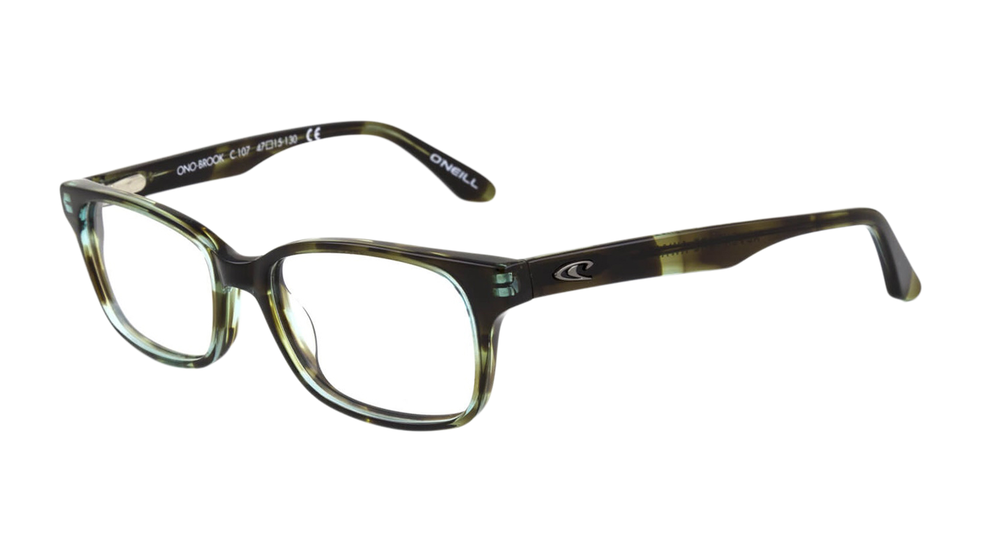 Angle_Left01 O'Neill Brook ONO (107) Children's Glasses Transparent / Green
