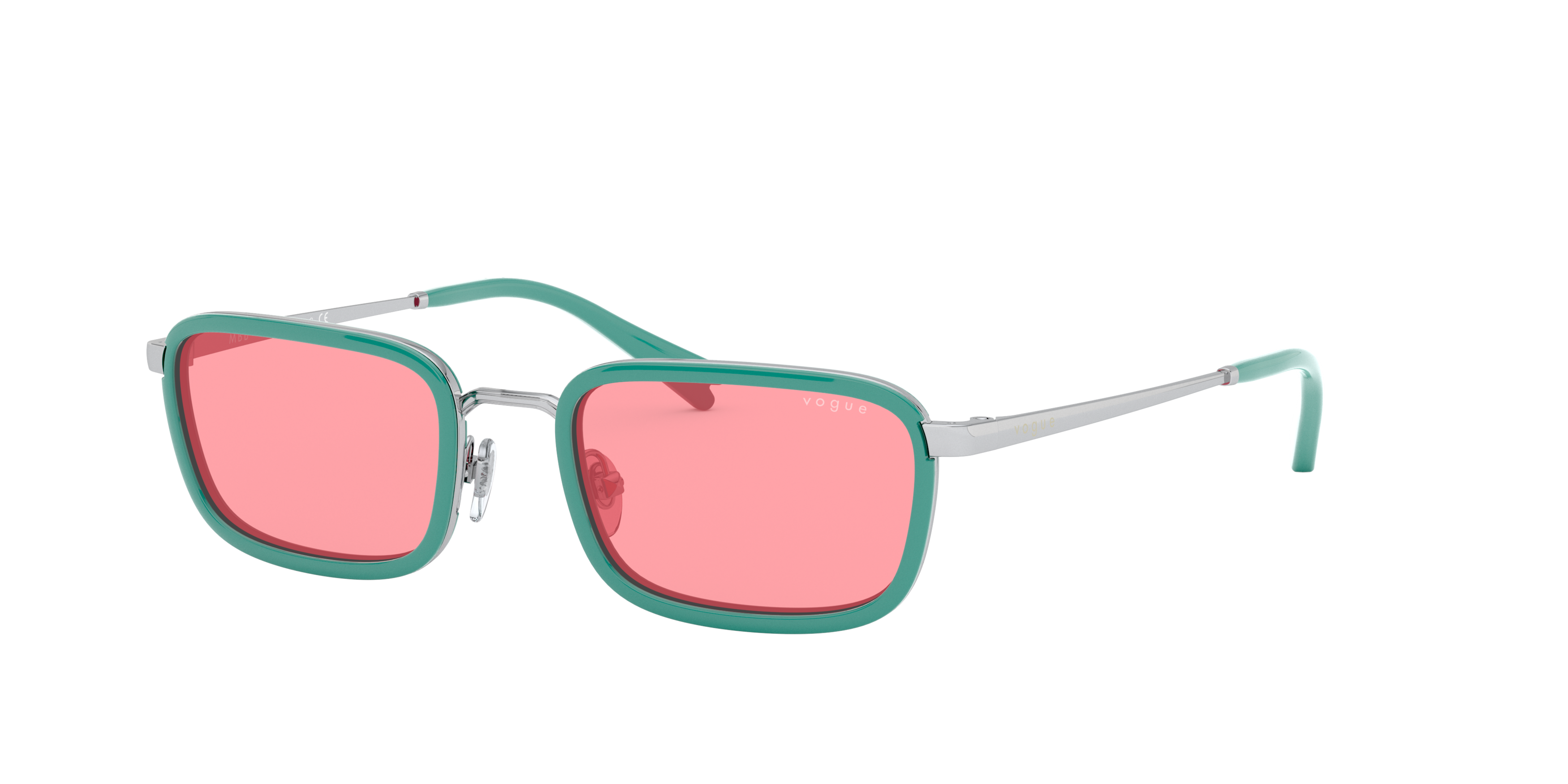 Angle_Left01 Vogue MBB x VO 4166S Sunglasses Pink / Grey