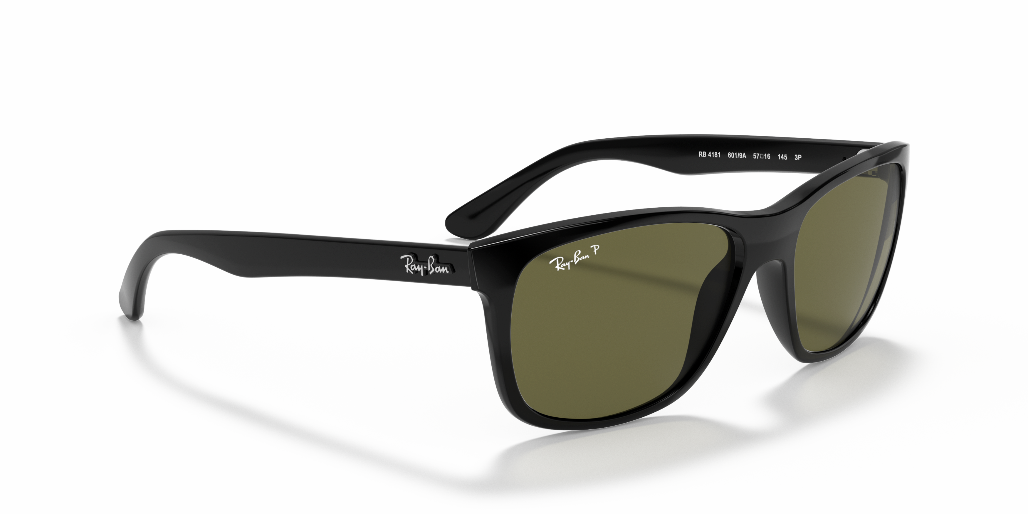 Angle_Right01 Ray-Ban RB 4181 Sunglasses Green / Black