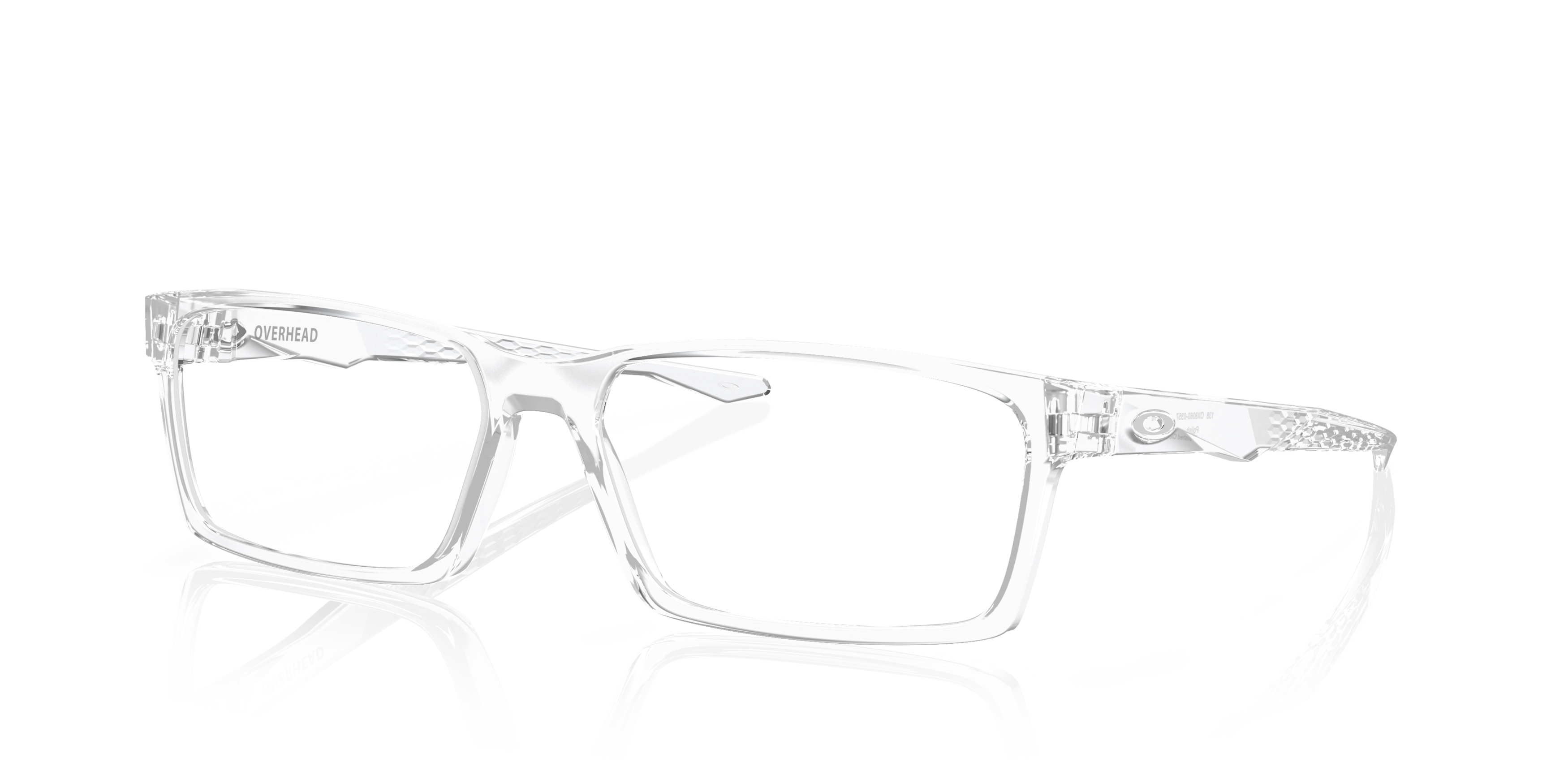 Angle_Left01 Oakley Overhead OX 8060 Glasses Transparent / Black