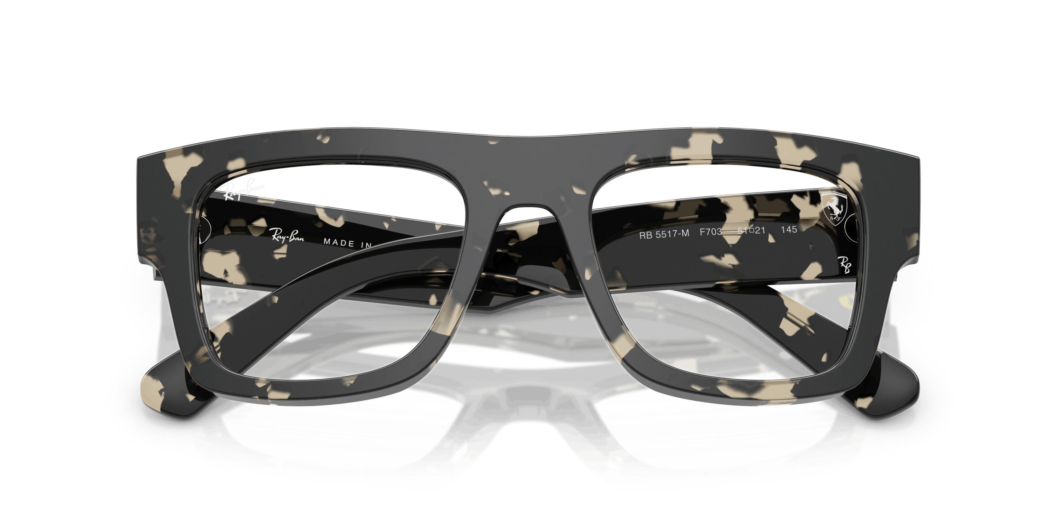 Folded, Ray-Ban Optics Scuderia Ferrari Collection RB5517M F703