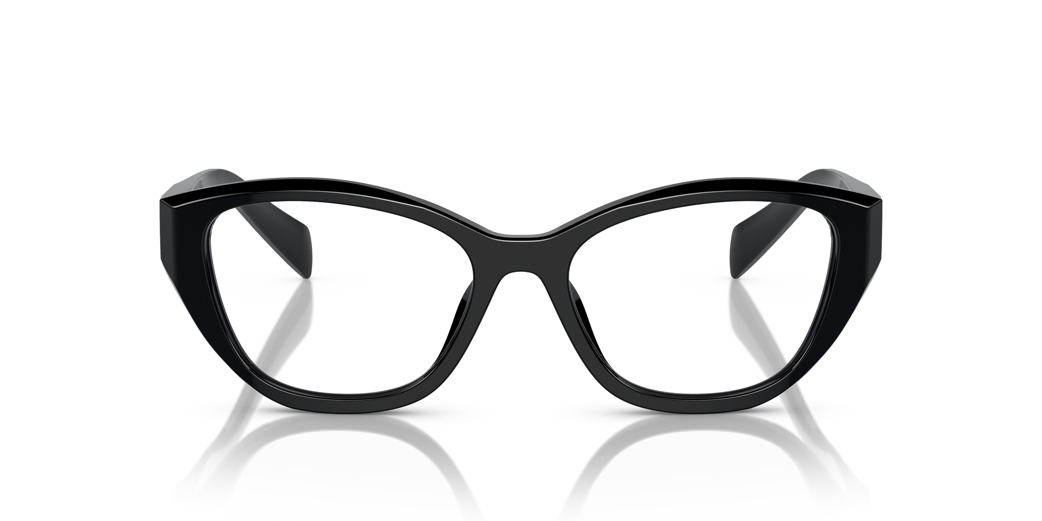 Front Prada PR 21ZV (16K1O1) Glasses Transparent / Black